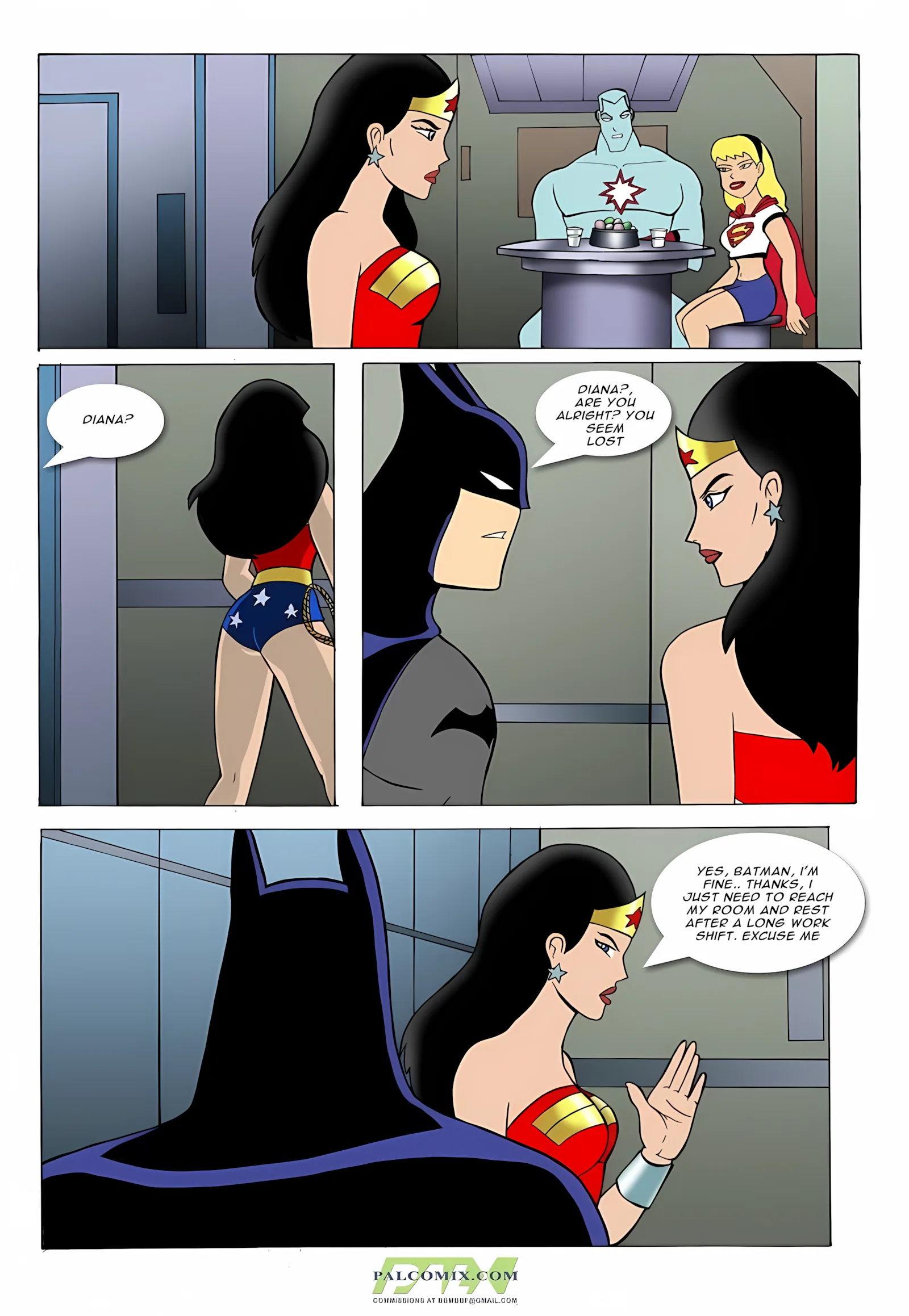 Hentai Justice (Justice League) [PalComix], 1 . Hentai Justice - (Justice League) [PalComix], page 6 of 17