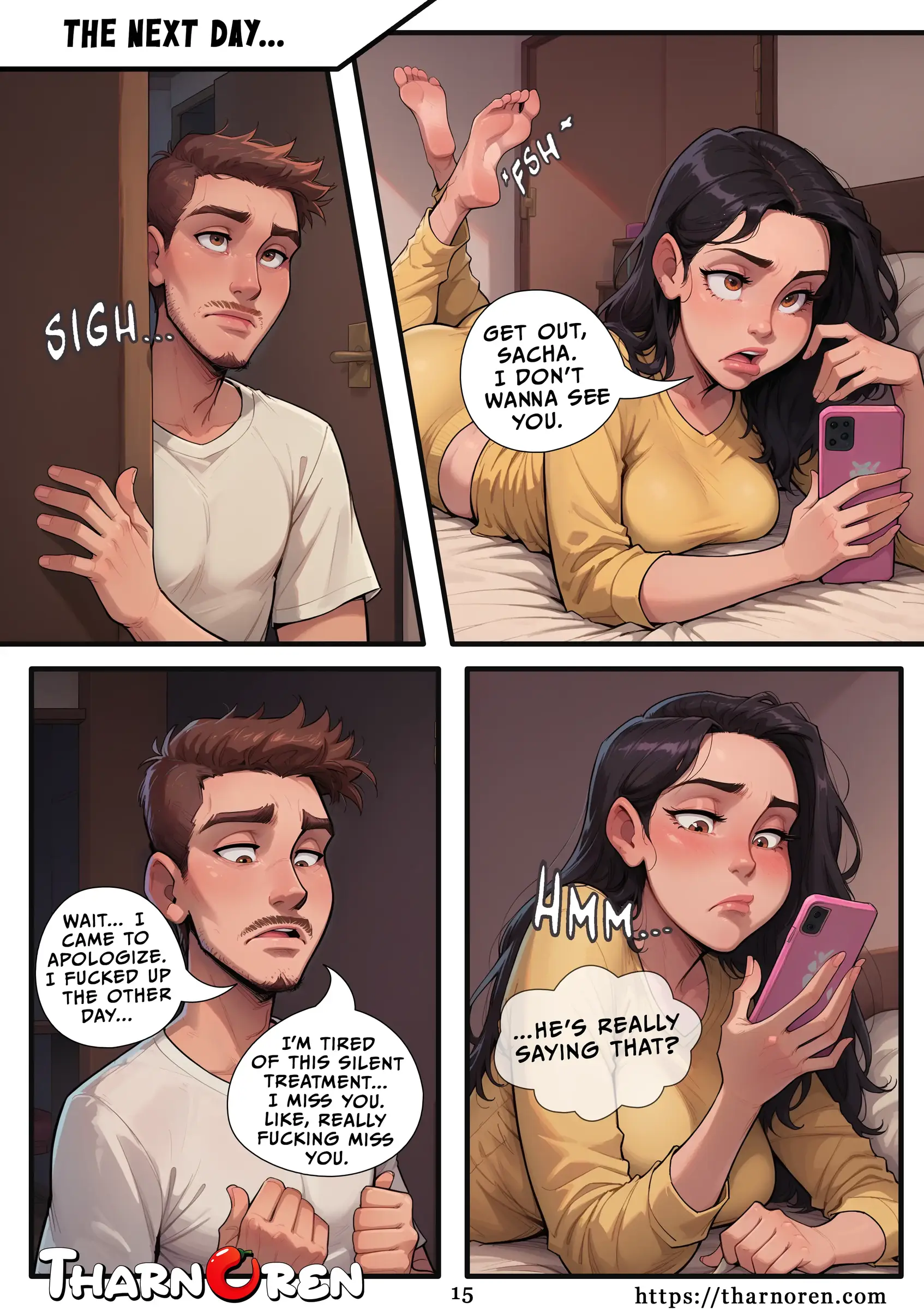 After The Dare [Tharnoren], 1. After The Dare [AI Porn], page 15 of 75