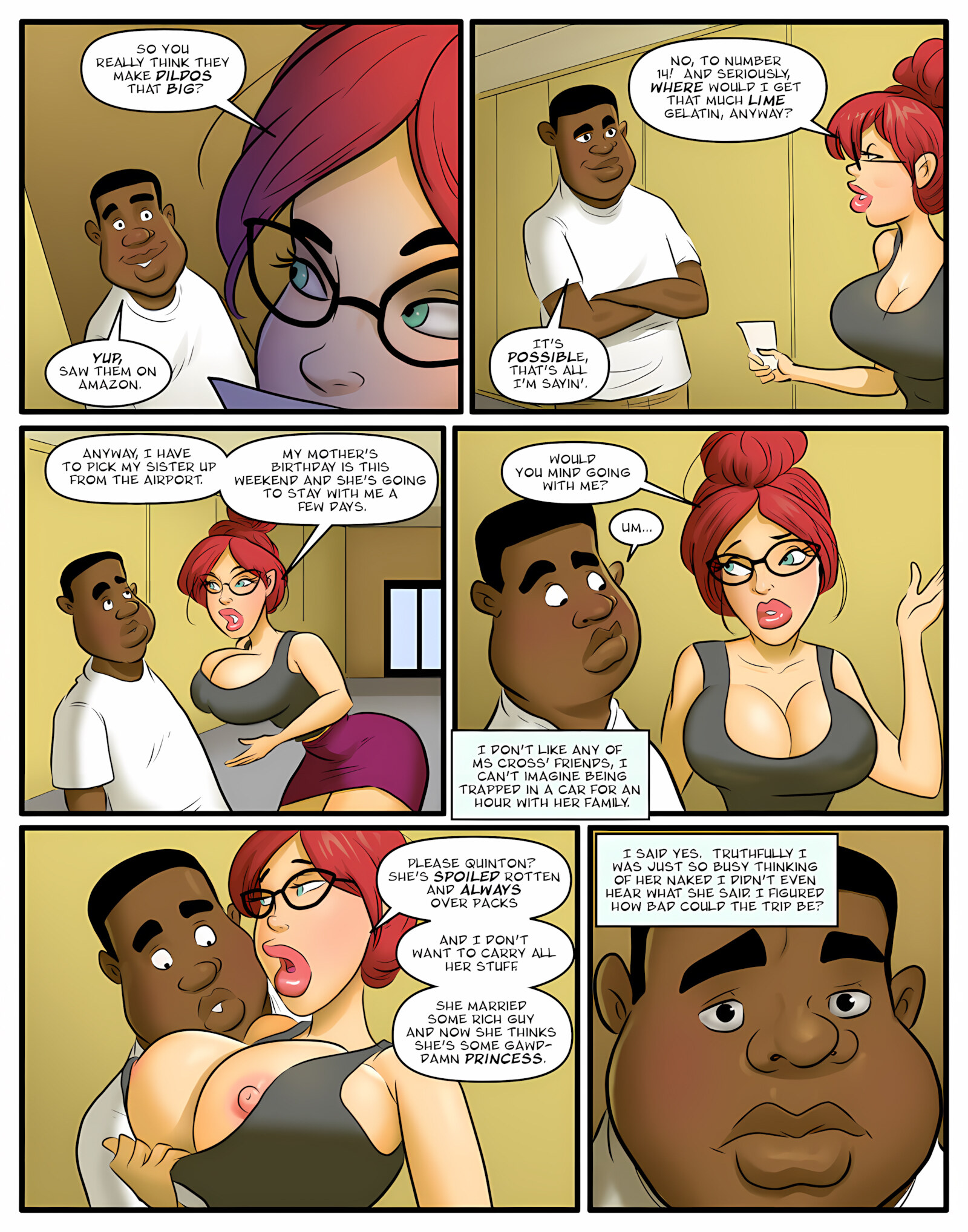 Hot for Ms. Cross [John Persons], Hot for Ms. Cross 3, page 21 of 29