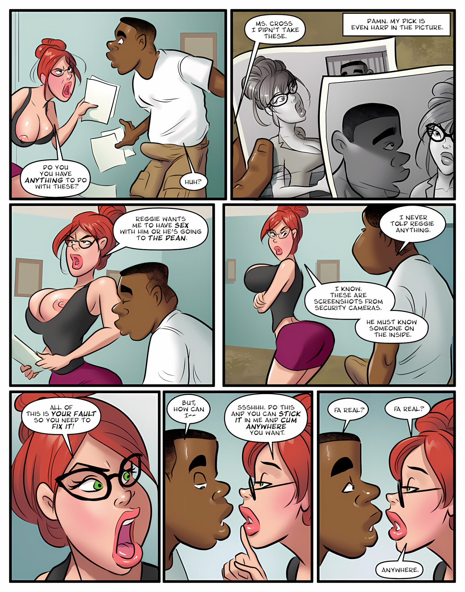 Hot for Ms. Cross [John Persons], Hot for Ms. Cross 3, page 8 of 29