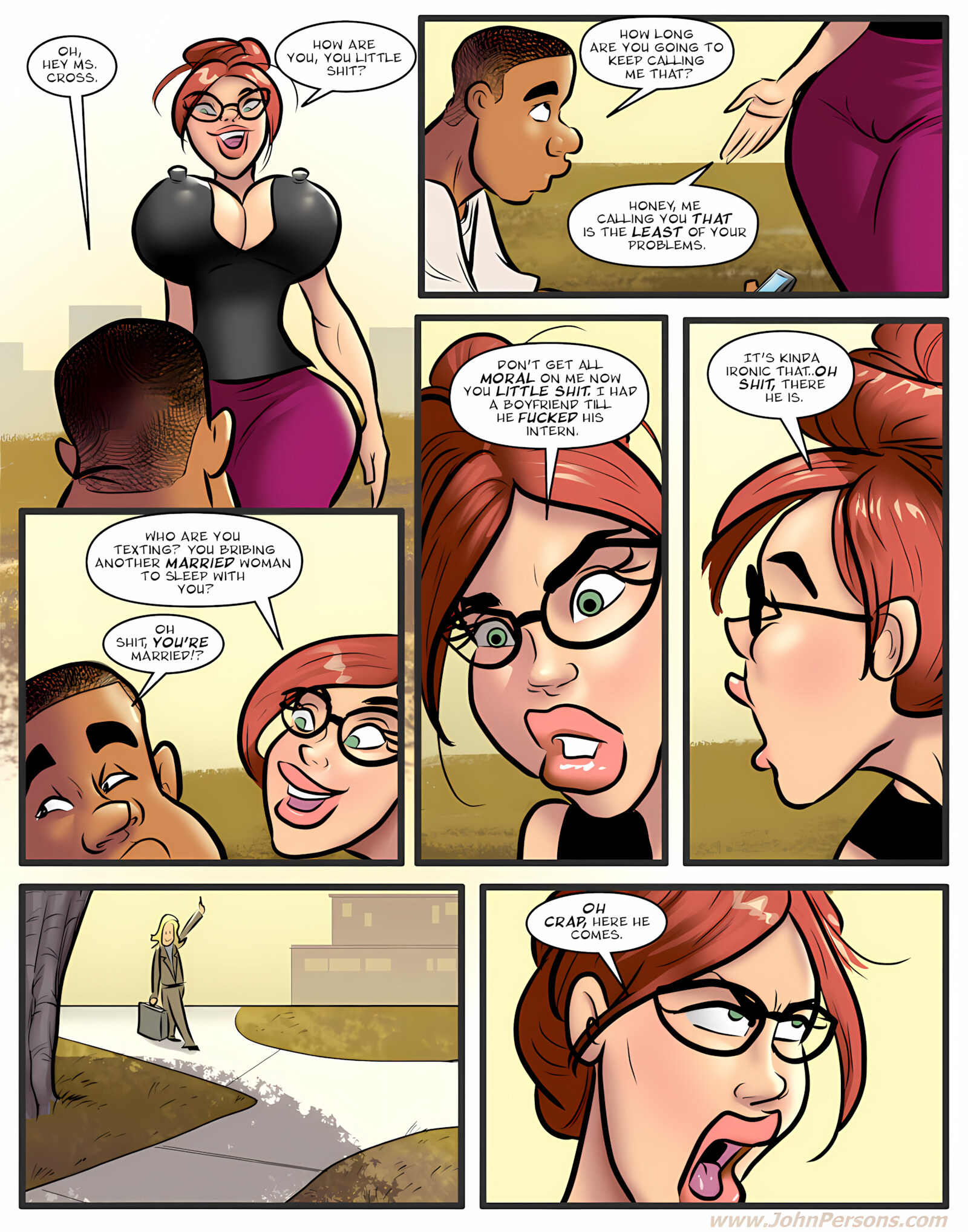 Hot for Ms. Cross [John Persons], Hot for Ms. Cross 2, page 3 of 13