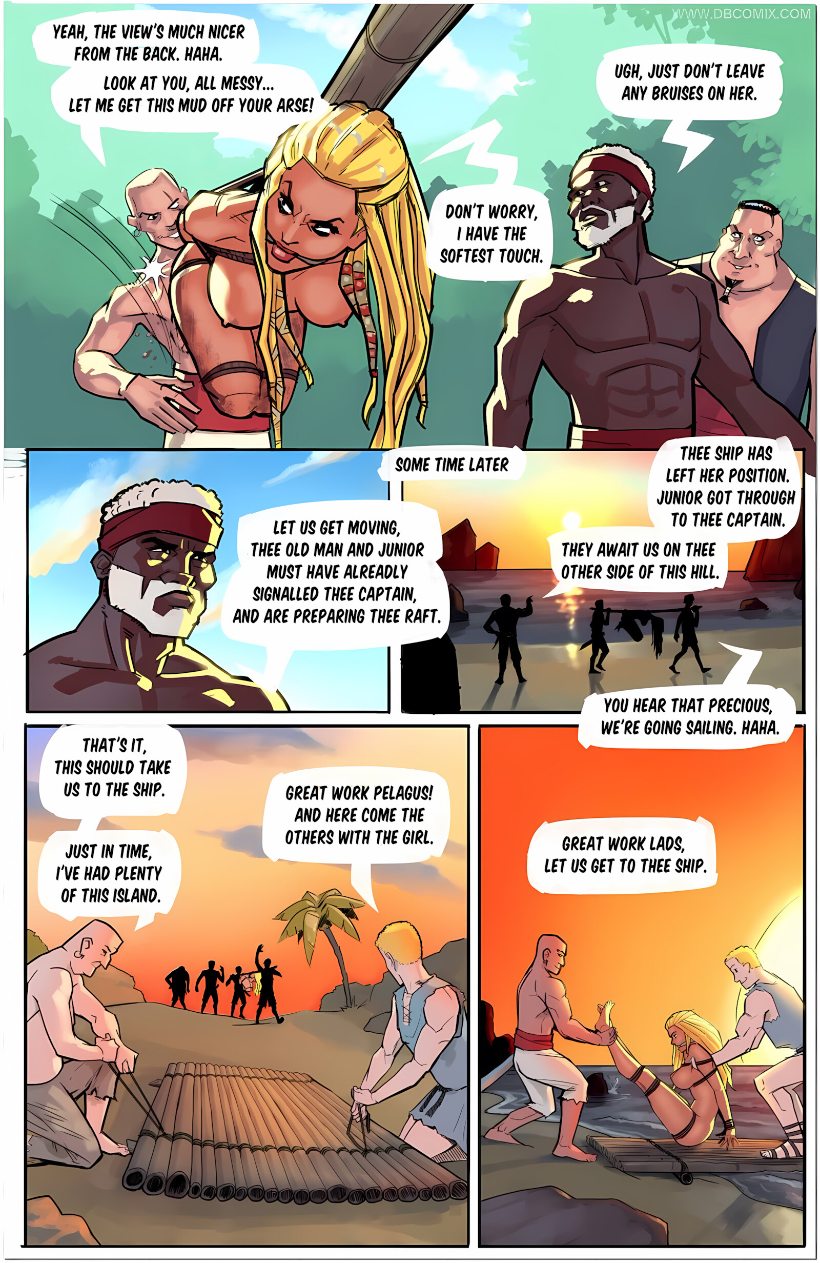 Jayla – Peril In The Jungle [DBComix], Jayla - Peril In The Jungle, page 12 of 14