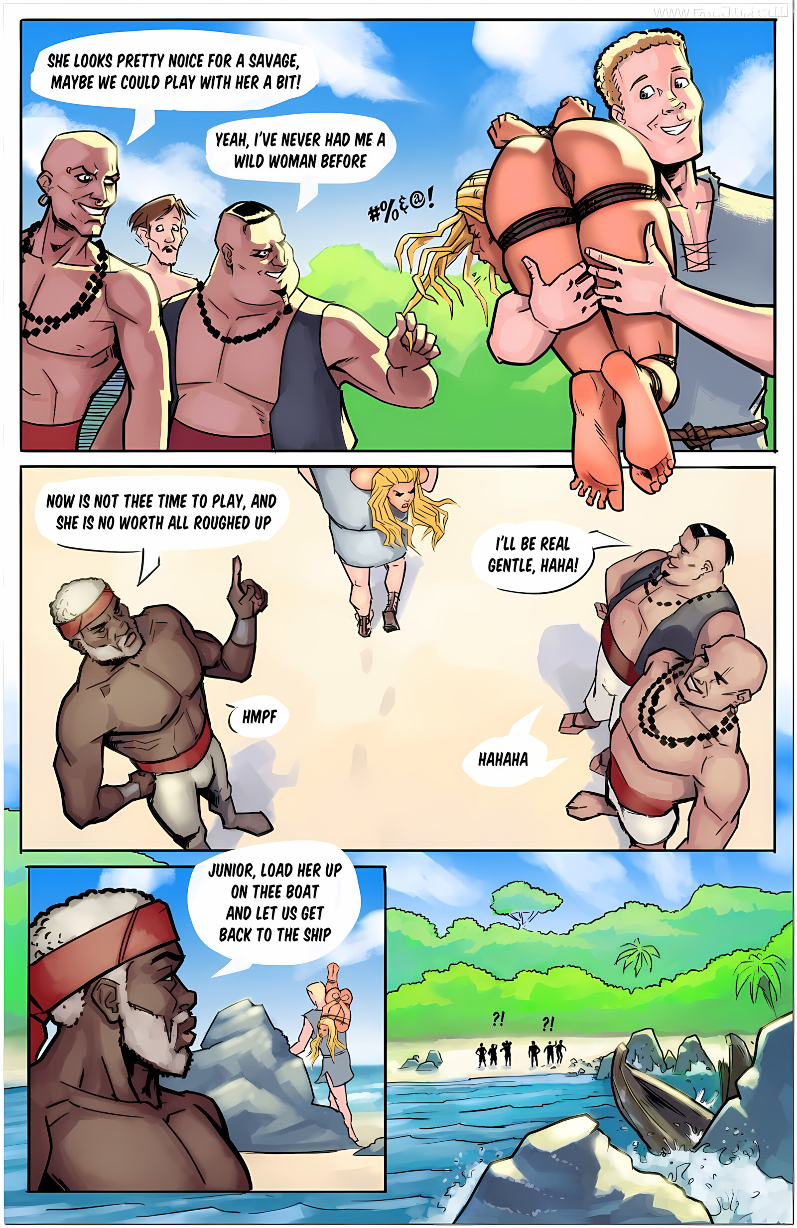 Jayla – Peril In The Jungle [DBComix], Jayla - Peril In The Jungle, page 5 of 14