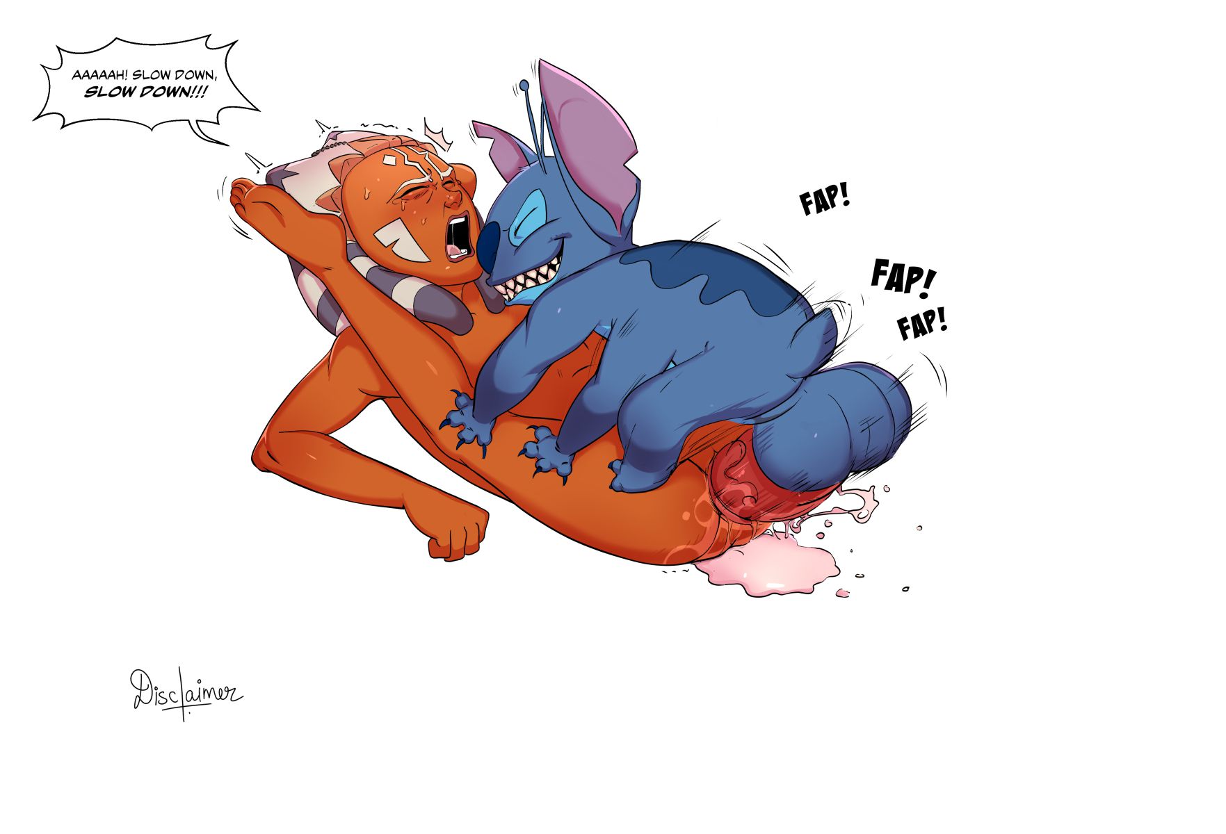 Jedi Sluts- Ahsoka & Stitch [Disclaimer], Jedi Sluts- Ahsoka & Stitch, page 18 of 23