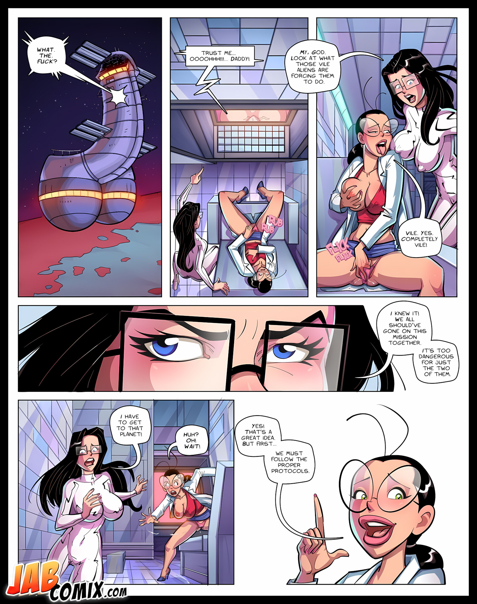 Jenny Jupiter [JABComix], Jenny Jupiter 3, page 8 of 22