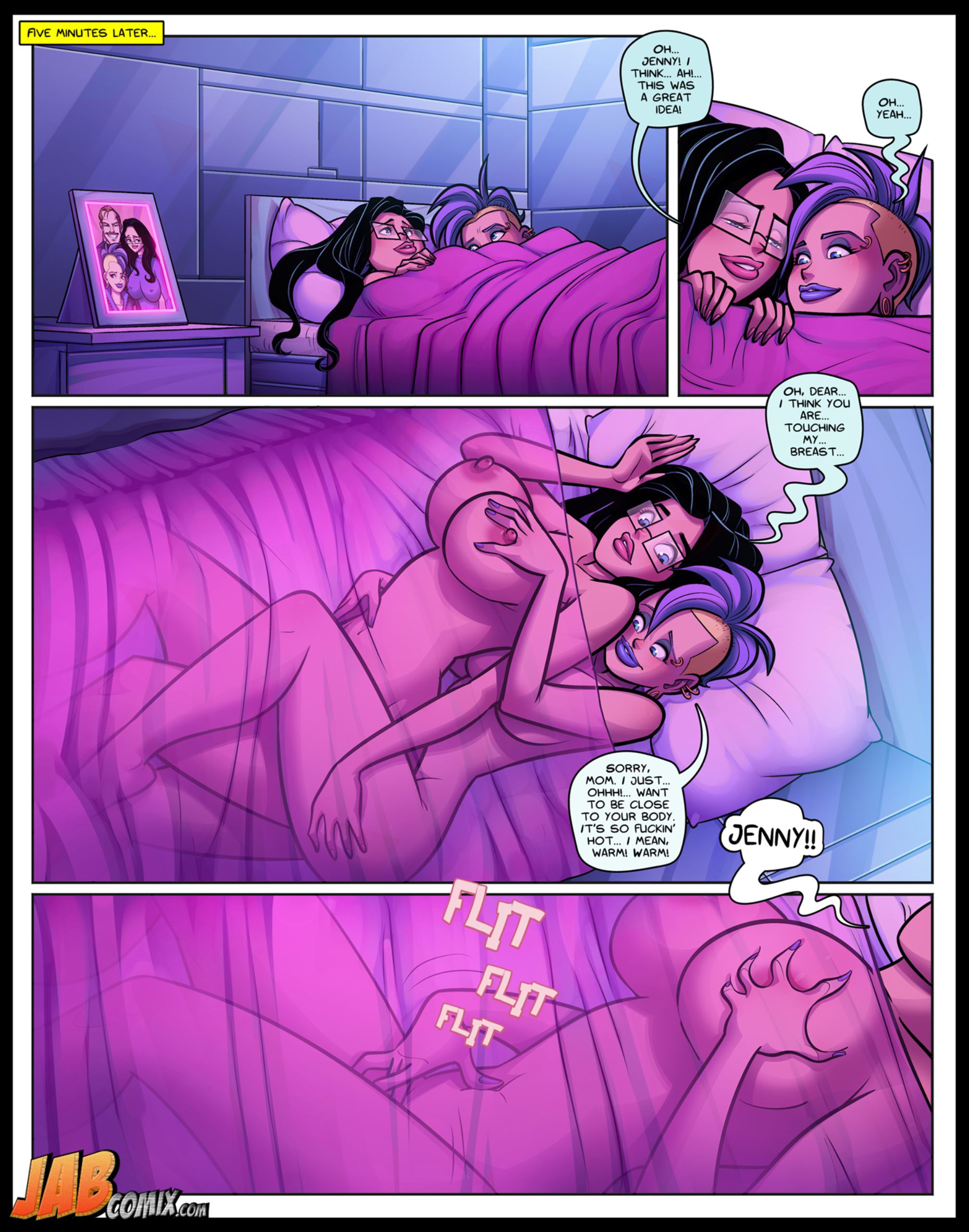 Jenny Jupiter [JABComix], Jenny Jupiter 2, page 4 of 22