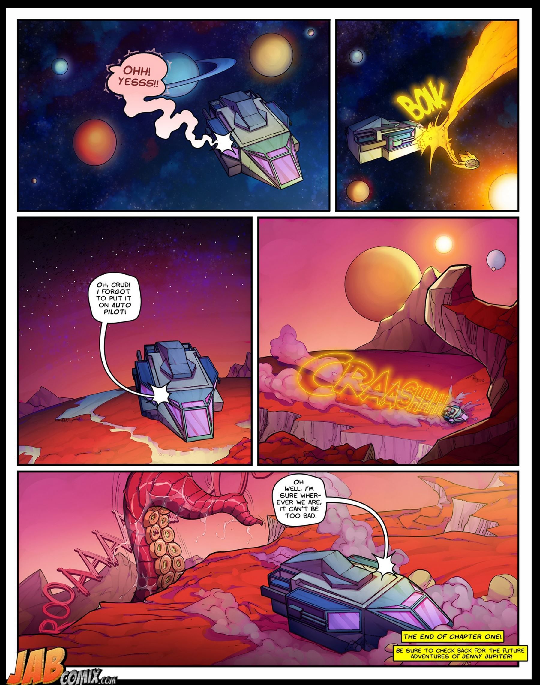 Jenny Jupiter [JABComix], Jenny Jupiter 1, page 23 of 23