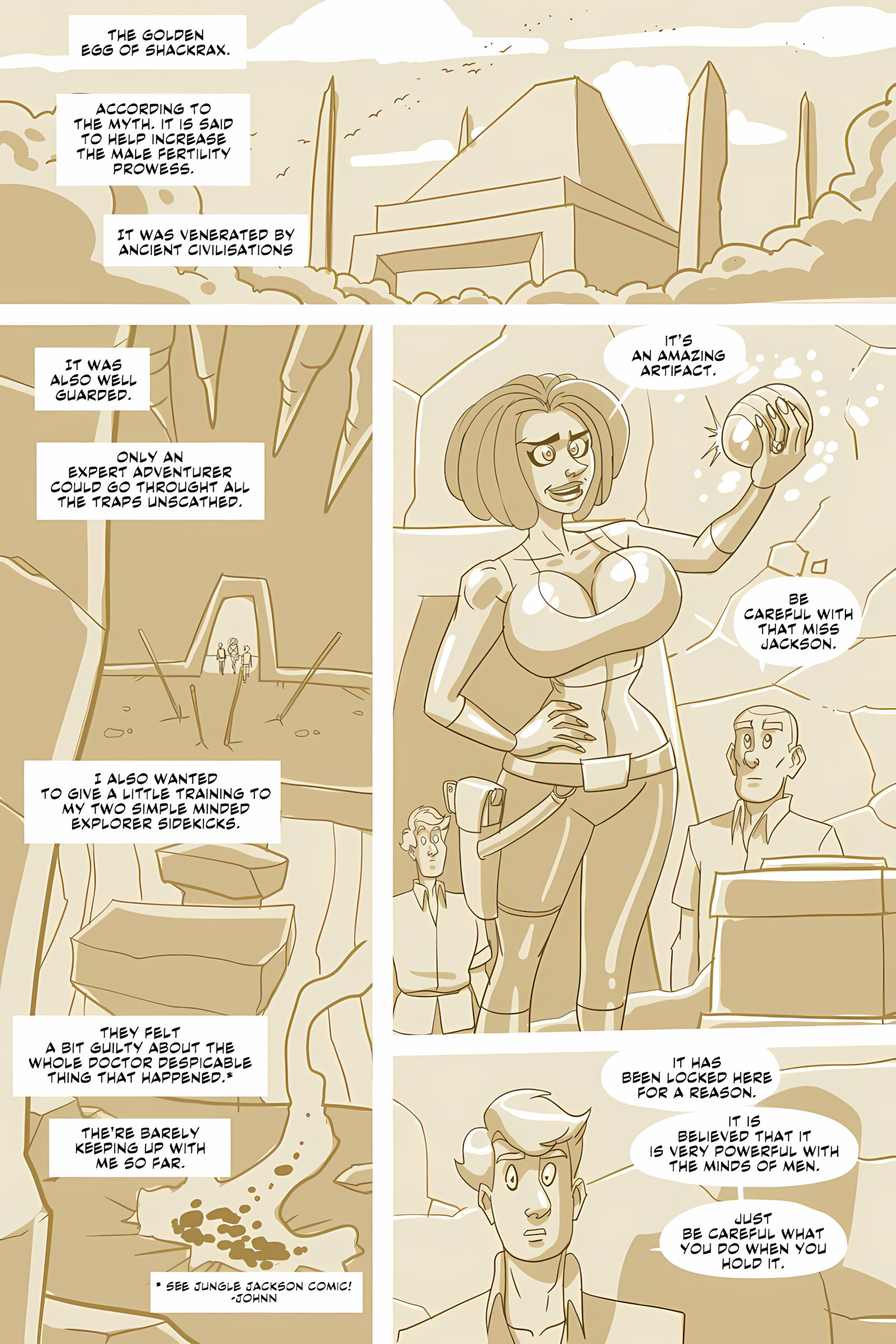 Jungle Jackson [John North], Jungle Jackson 2, page 3 of 9