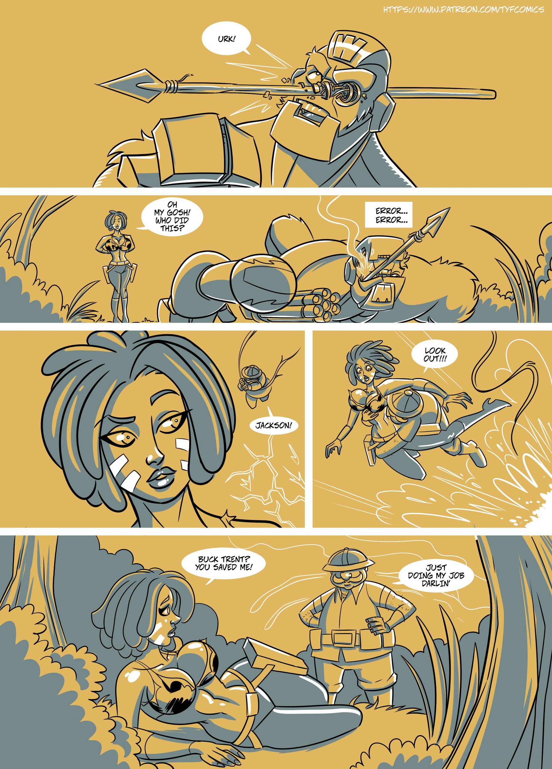 Jungle Jackson [John North], Jungle Jackson 1, page 6 of 28