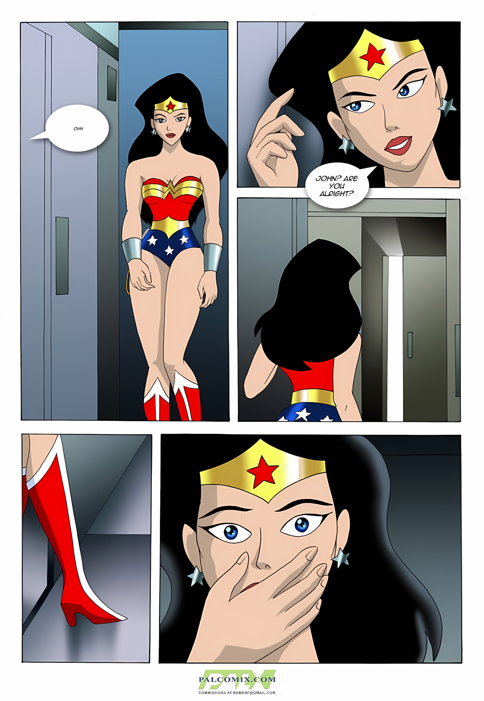 Justice League [Palcomix], Justice League, page 3 of 17