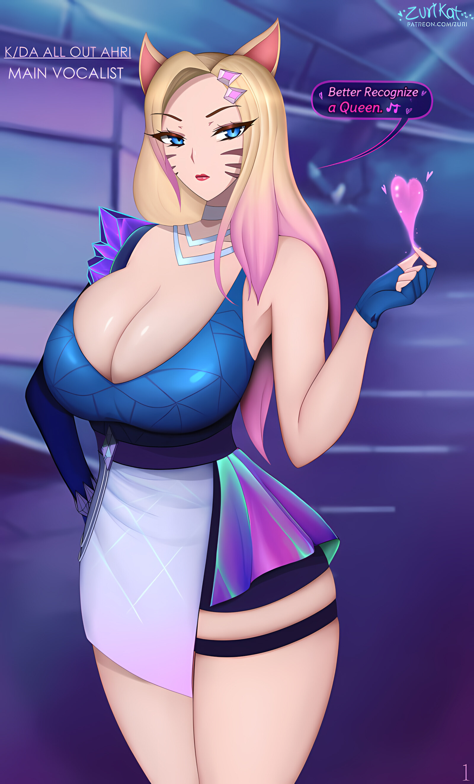 K/DA ALL OUT Adventures [ZuriKat], K/DA ALL OUT Adventures, page 1 of 6