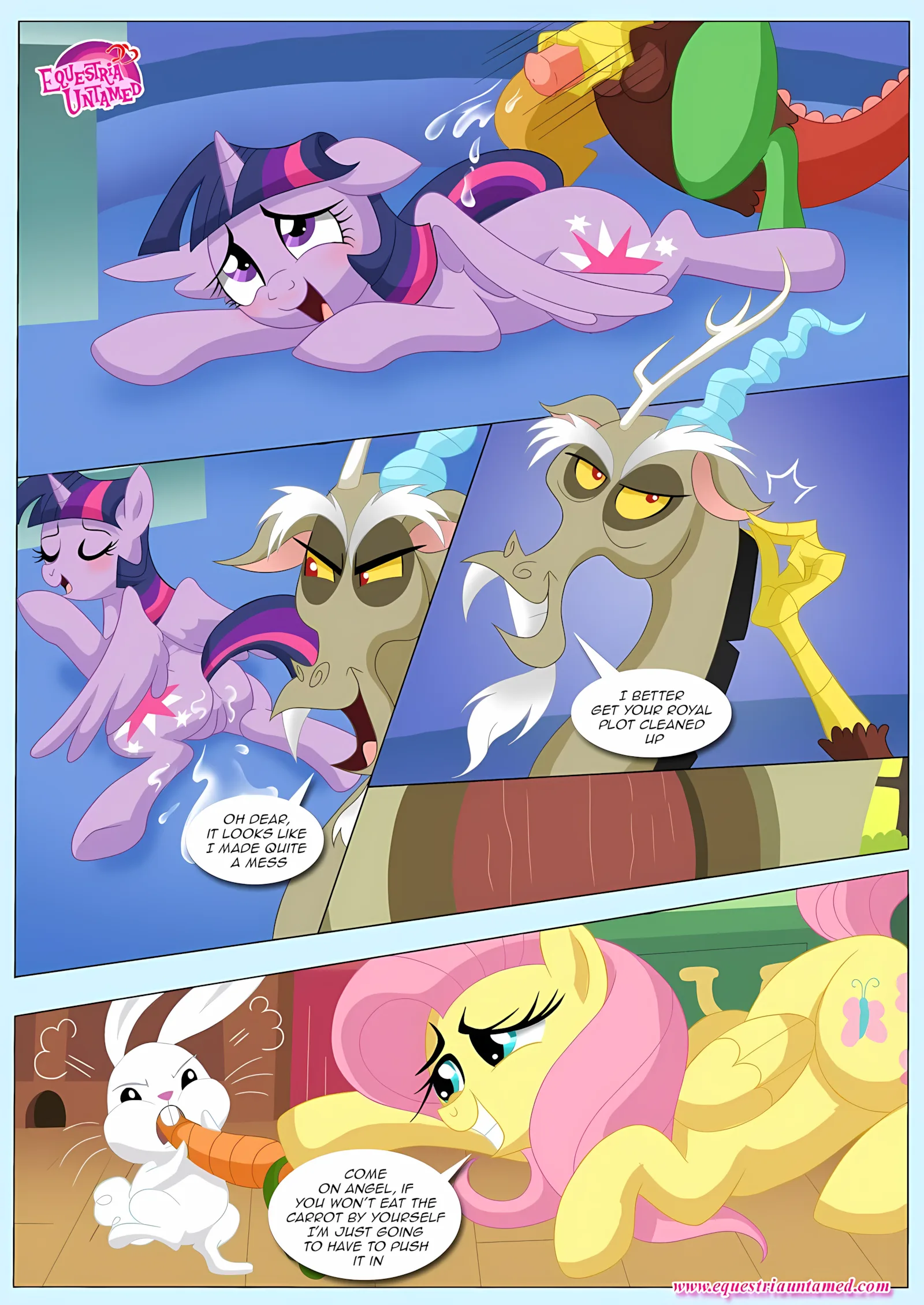 Libraries Are Supposed To Be Quiet (My Little Pony – Friendship Is Magic), 1 . Libraries Are Supposed To Be Quiet - (My Little Pony - Friendship Is Magic) [PalComix], page 11 of 17
