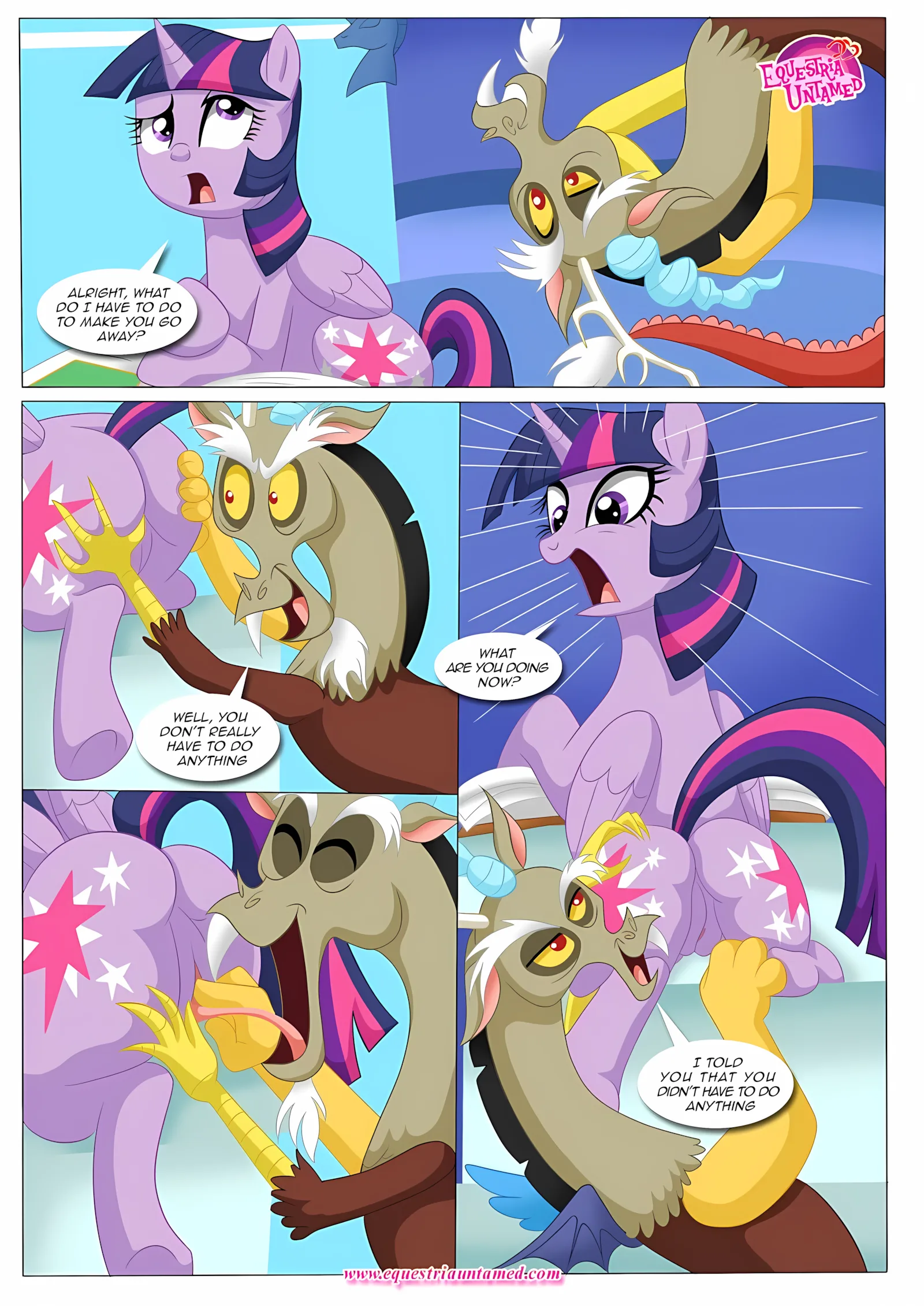 Libraries Are Supposed To Be Quiet (My Little Pony – Friendship Is Magic), 1 . Libraries Are Supposed To Be Quiet - (My Little Pony - Friendship Is Magic) [PalComix], page 5 of 17