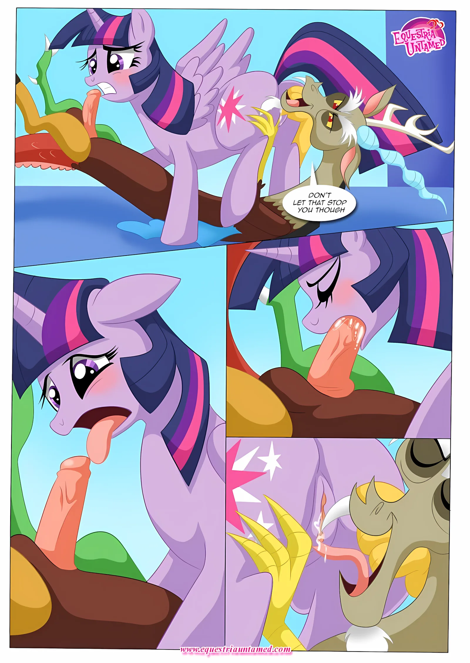Libraries Are Supposed To Be Quiet (My Little Pony – Friendship Is Magic), 1 . Libraries Are Supposed To Be Quiet - (My Little Pony - Friendship Is Magic) [PalComix], page 6 of 17
