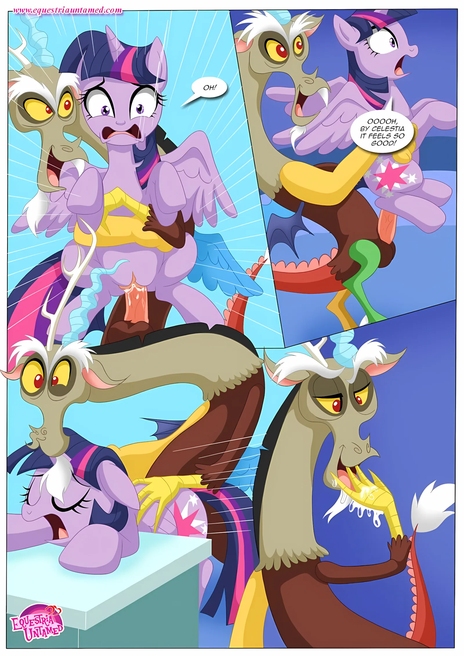 Libraries Are Supposed To Be Quiet (My Little Pony – Friendship Is Magic), 1 . Libraries Are Supposed To Be Quiet - (My Little Pony - Friendship Is Magic) [PalComix], page 9 of 17