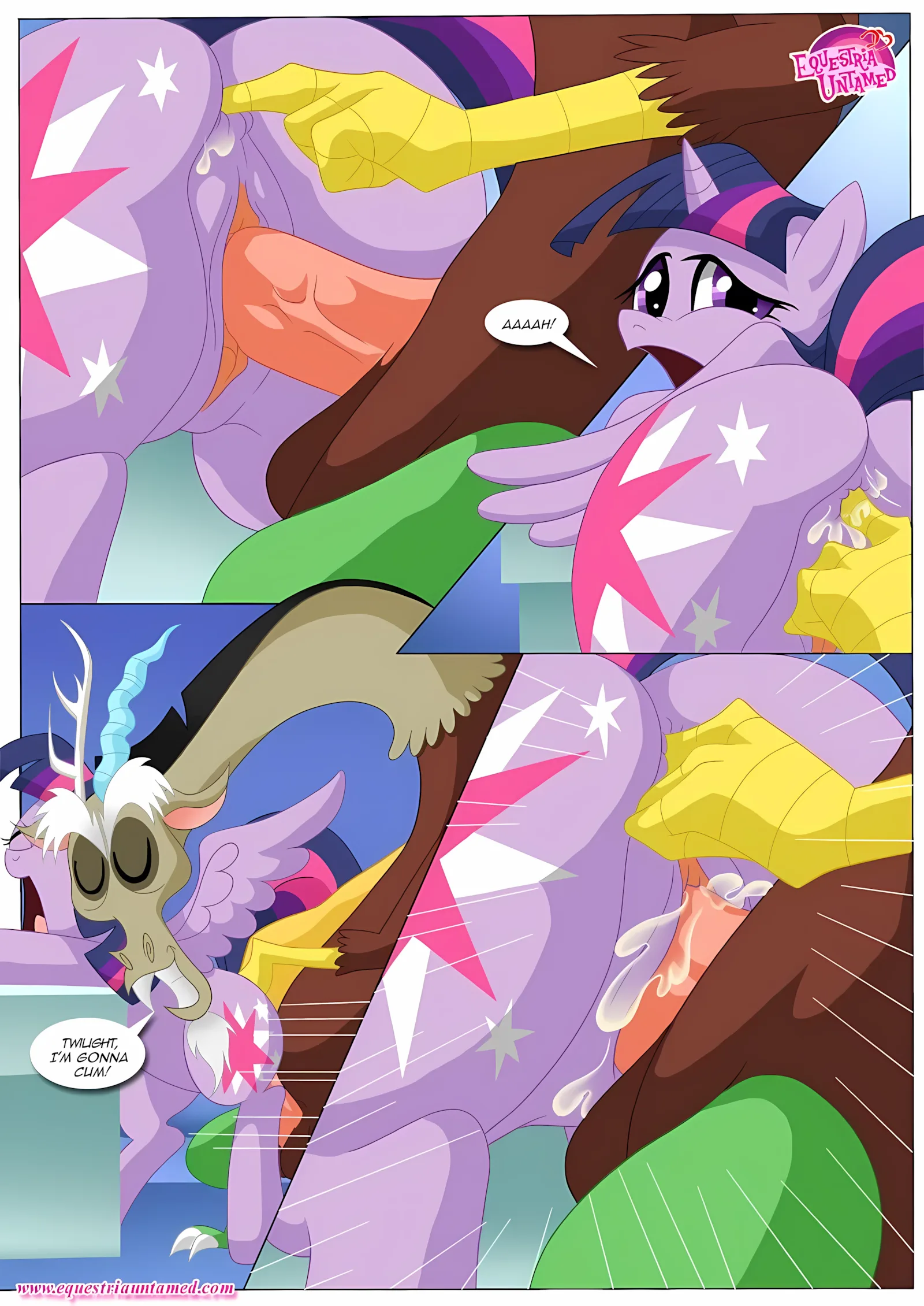 Libraries Are Supposed To Be Quiet (My Little Pony – Friendship Is Magic), 1 . Libraries Are Supposed To Be Quiet - (My Little Pony - Friendship Is Magic) [PalComix], page 10 of 17