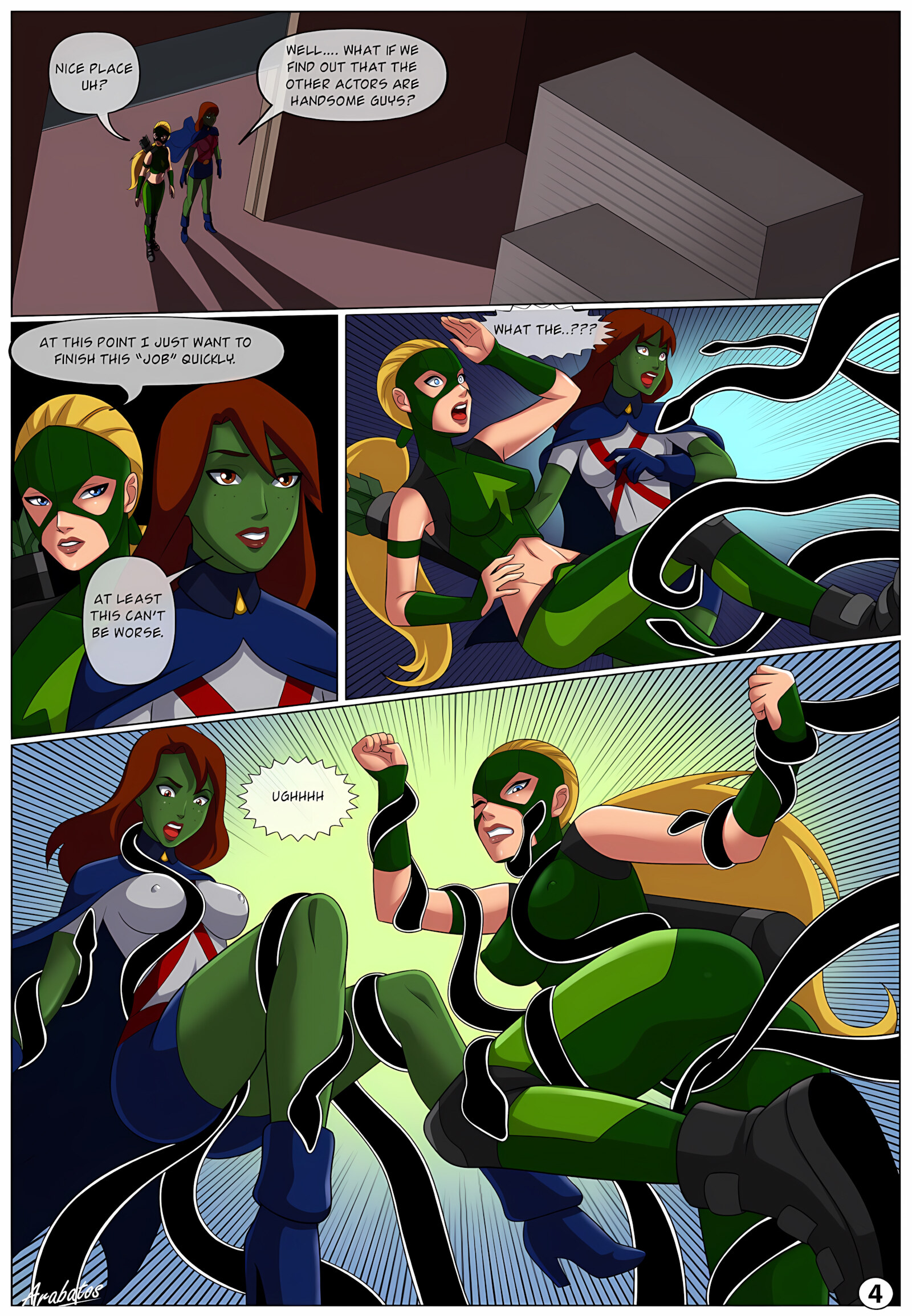 Low Class Heroines [Arabatos], Low Class Heroines, page 4 of 16