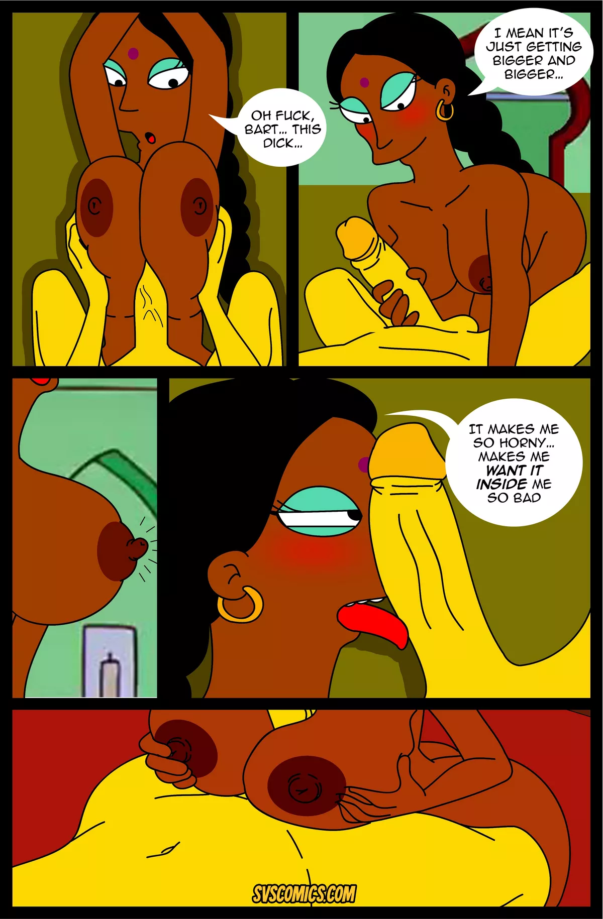 Manjula’s Little Secret [The Simpsons], 1. Manjula's Little Secret - Chapter 1, page 10 of 32