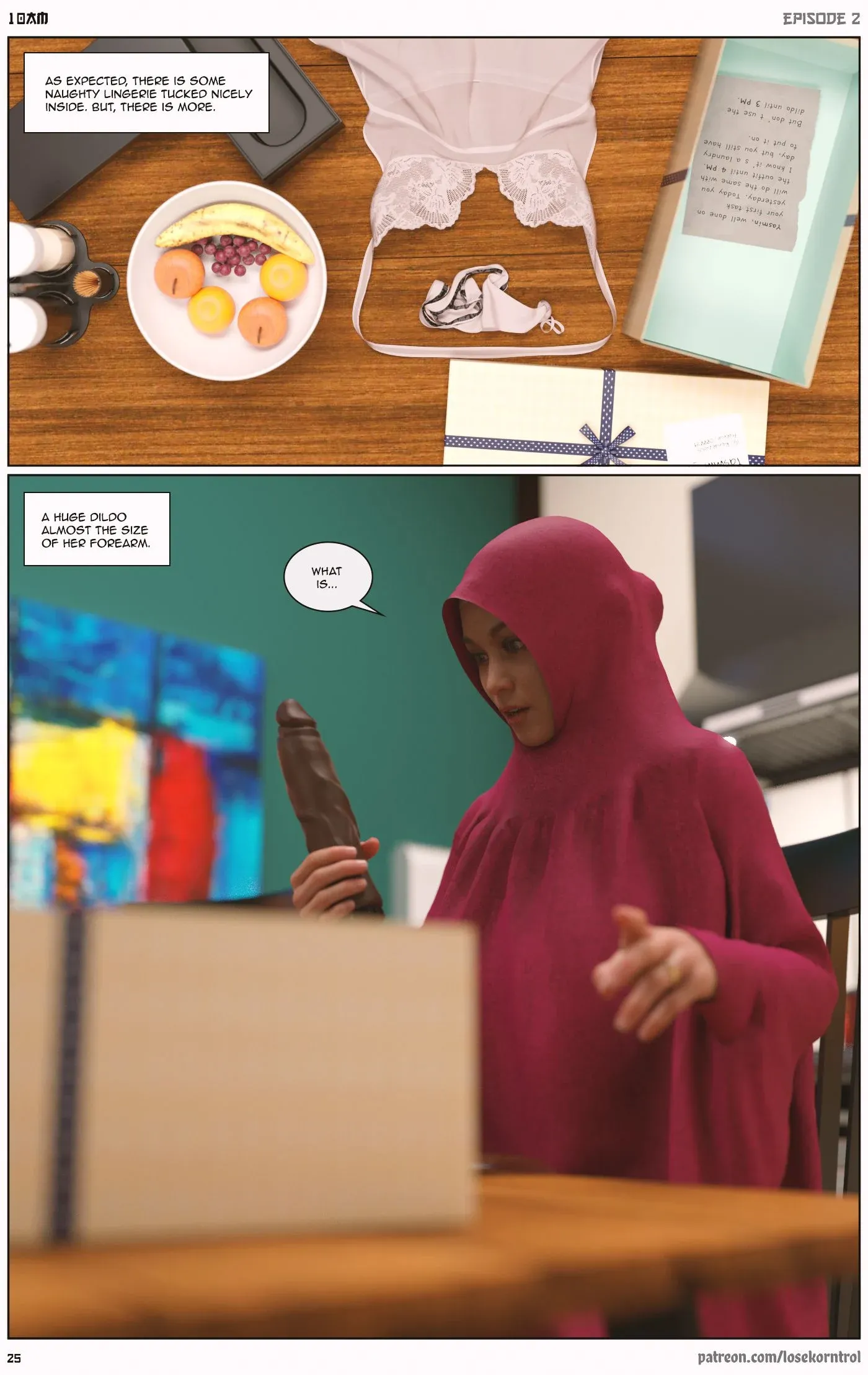 10 AM, 2 . 10 AM - Chapter 2 [LoseKorntrol, Hijab 3DX], page 25 of 50
