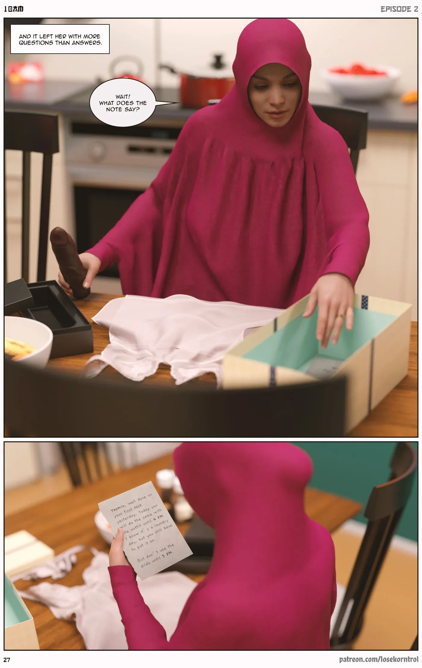 10 AM, 2 . 10 AM - Chapter 2 [LoseKorntrol, Hijab 3DX], page 27 of 50