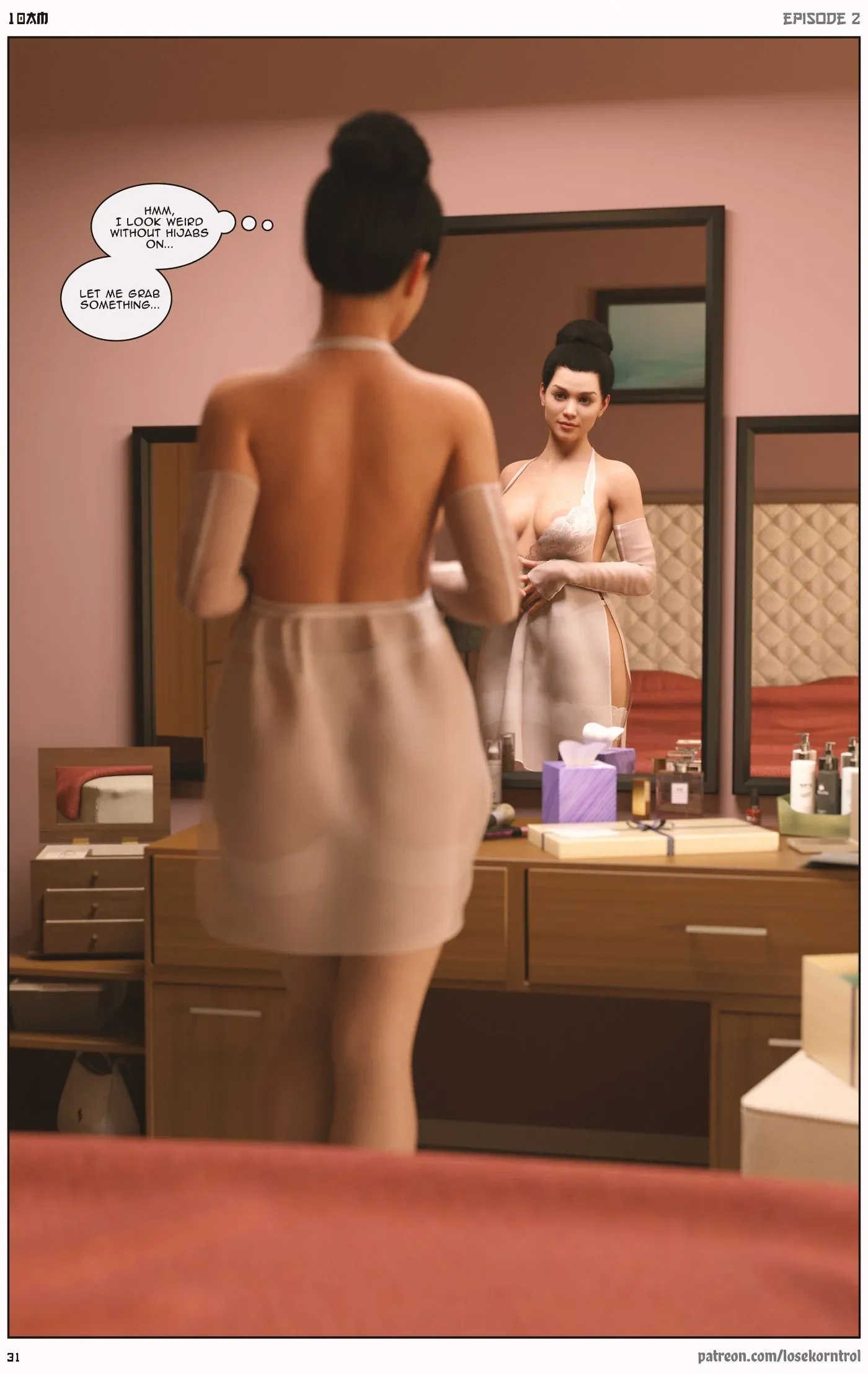 10 AM, 2 . 10 AM - Chapter 2 [LoseKorntrol, Hijab 3DX], page 31 of 50