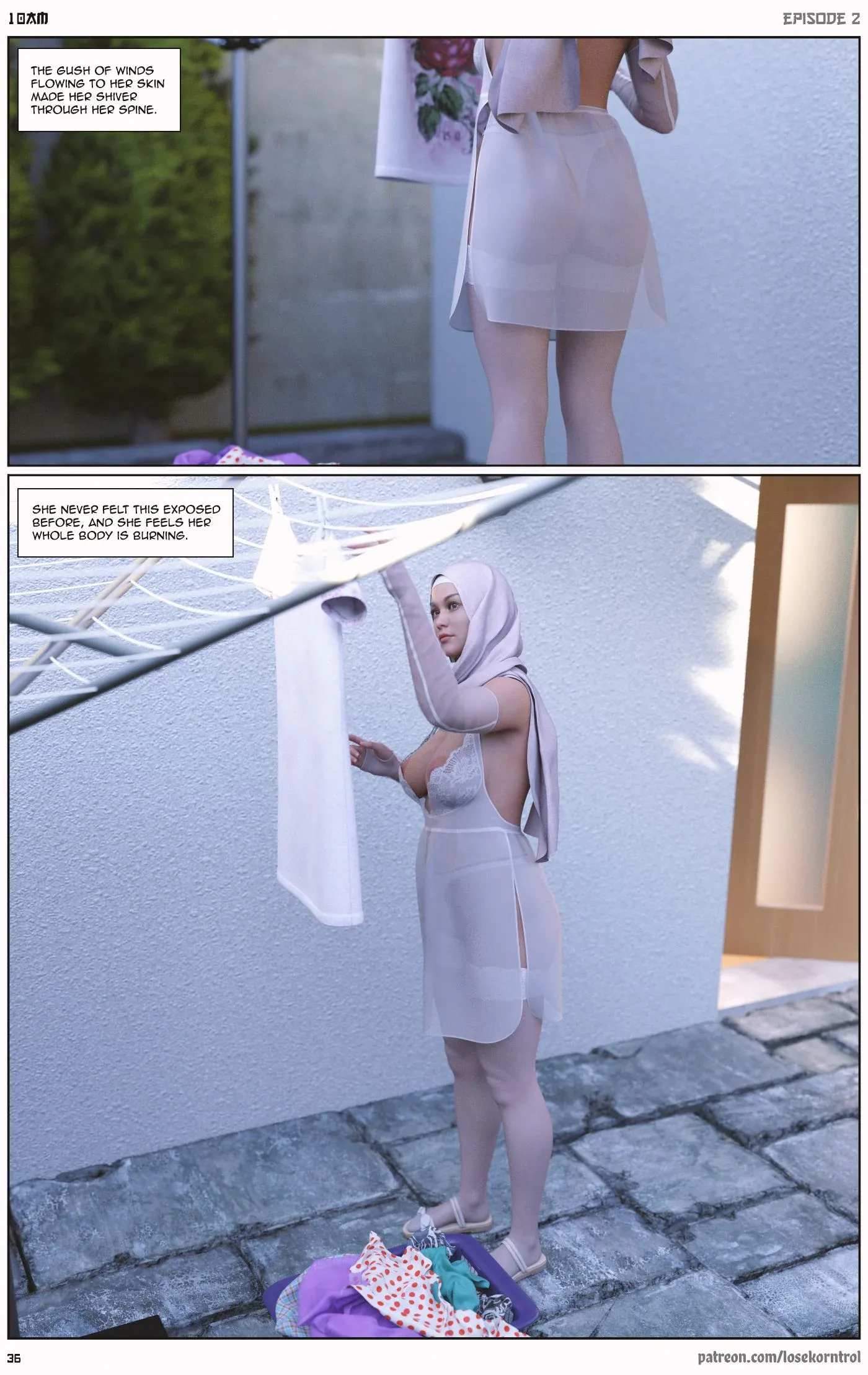 10 AM, 2 . 10 AM - Chapter 2 [LoseKorntrol, Hijab 3DX], page 36 of 50