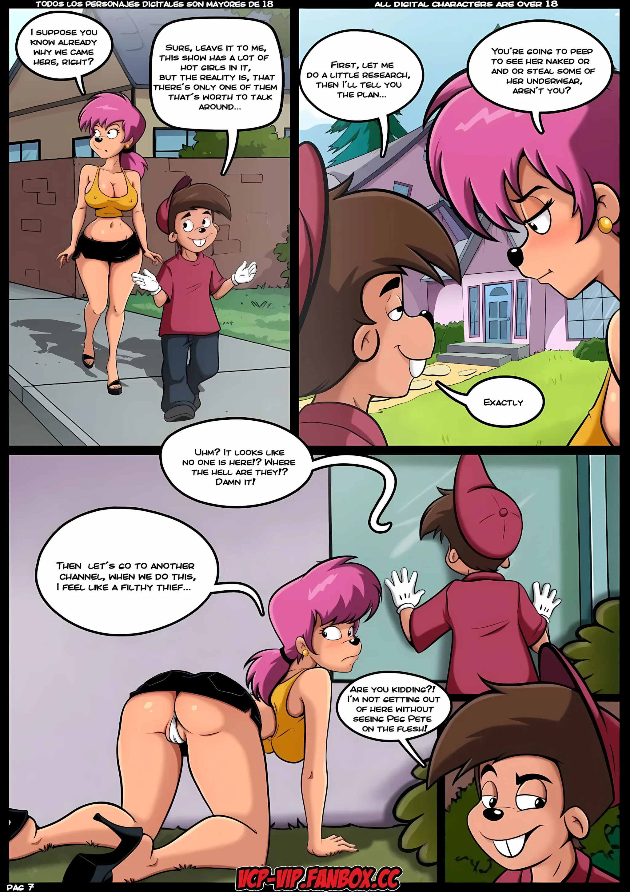 MILF Catcher’s [Croc], 6 . MILF Catcher's - Chapter 6 (Goof Troop), page 8 of 49