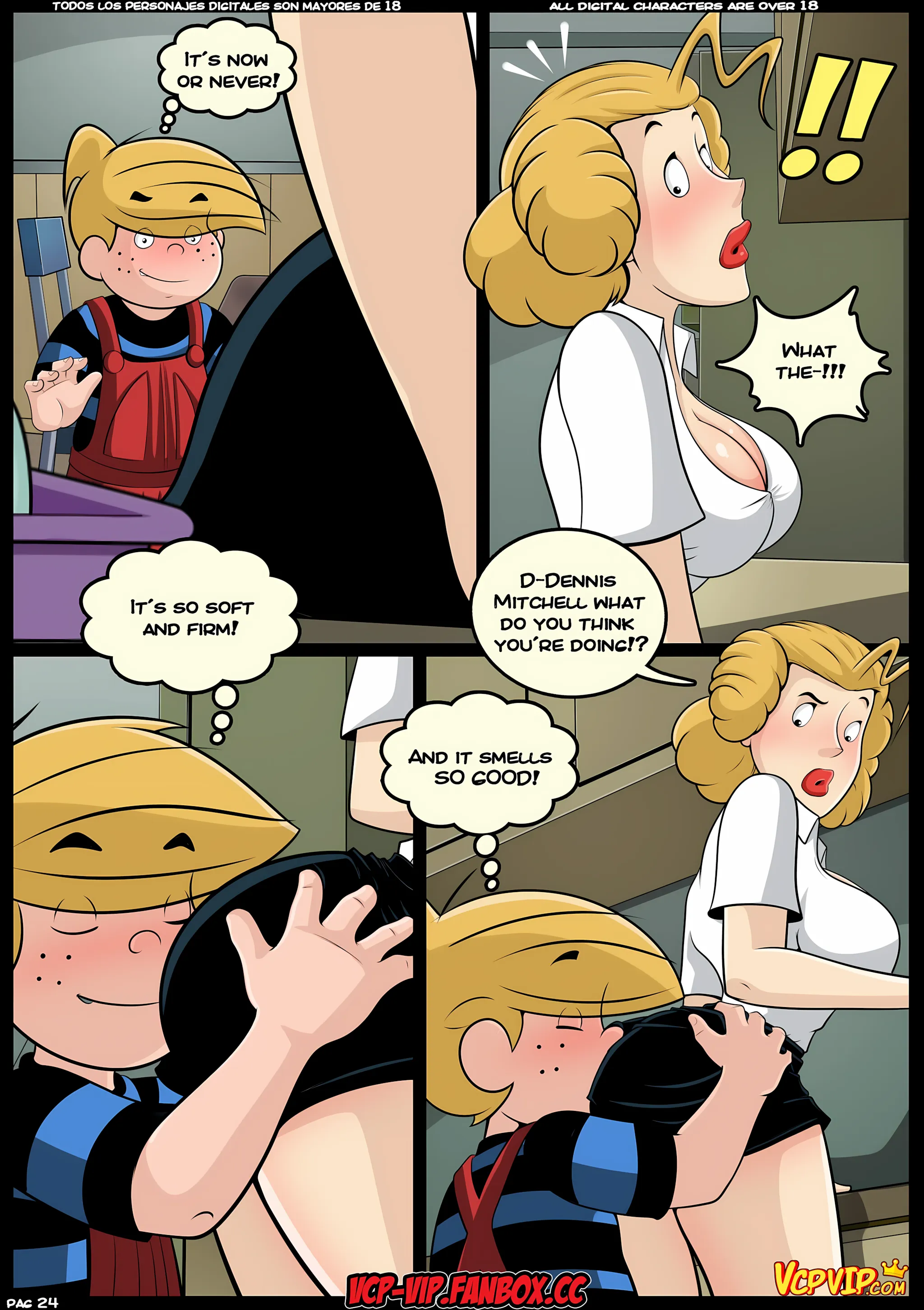 MILF Catcher’s [Croc], 4 . MILF Catcher's - Chapter 4 (Dennis the Menace), page 25 of 41