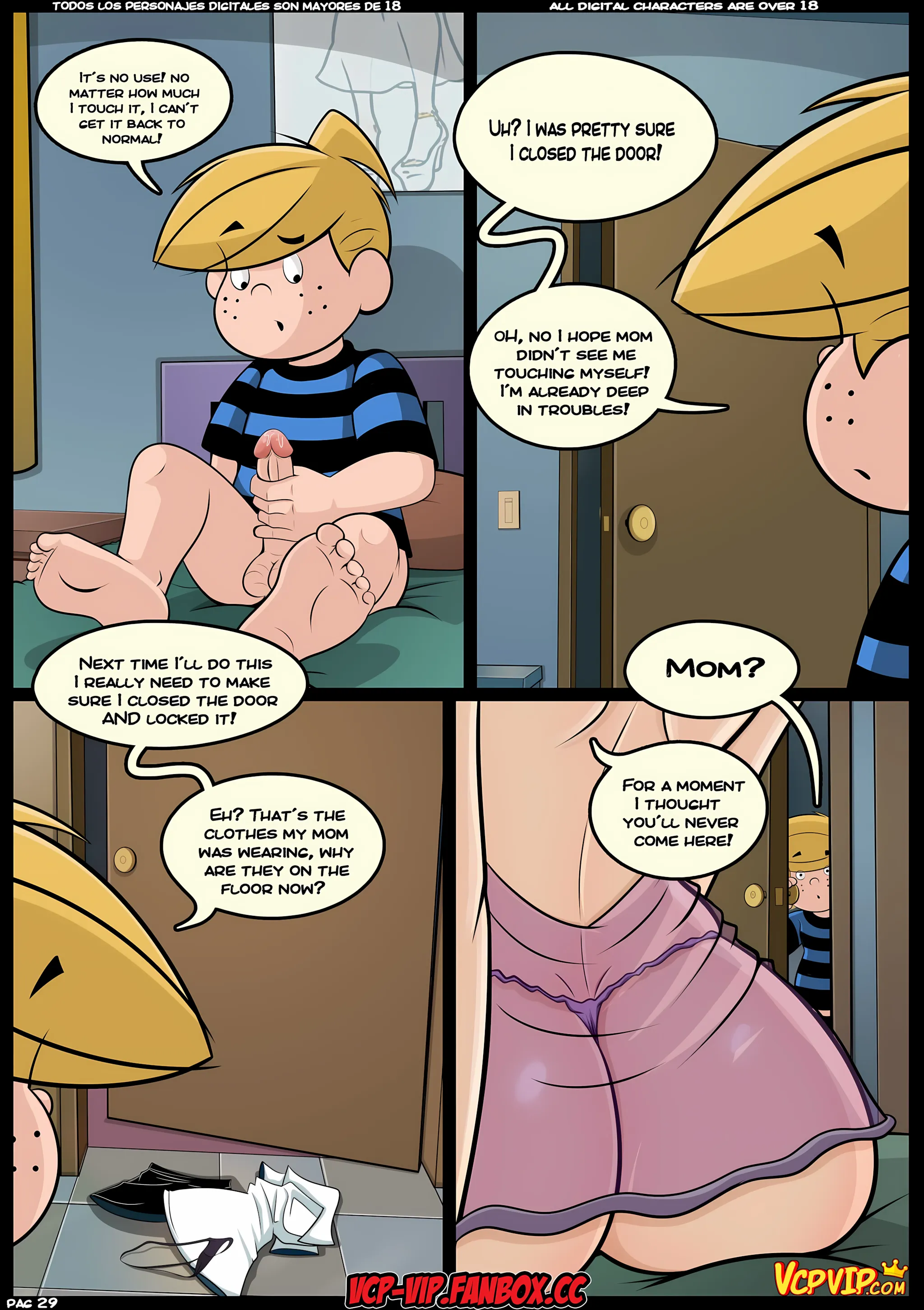 MILF Catcher’s [Croc], 4 . MILF Catcher's - Chapter 4 (Dennis the Menace), page 30 of 41