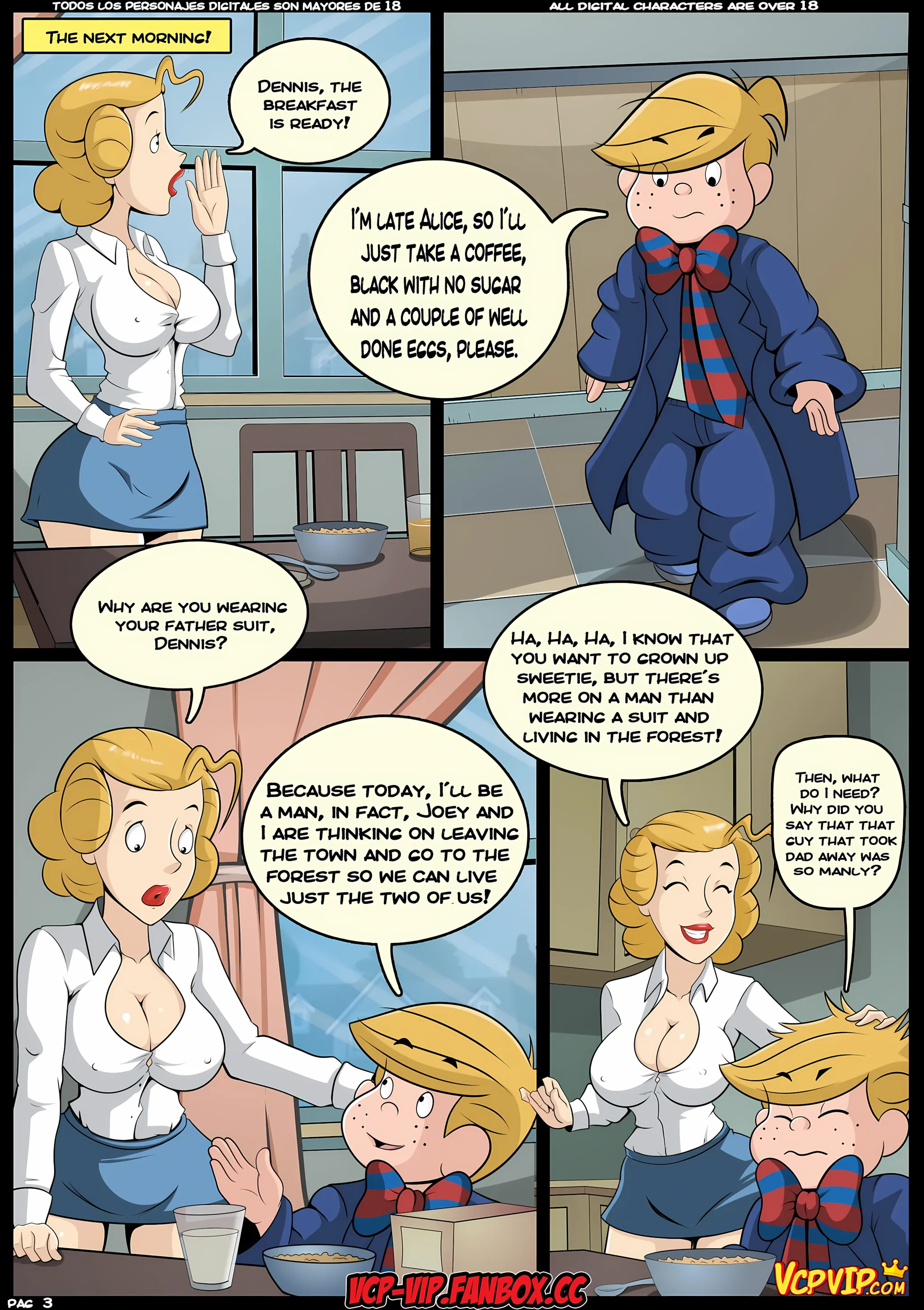 MILF Catcher’s [Croc], 4 . MILF Catcher's - Chapter 4 (Dennis the Menace), page 4 of 41