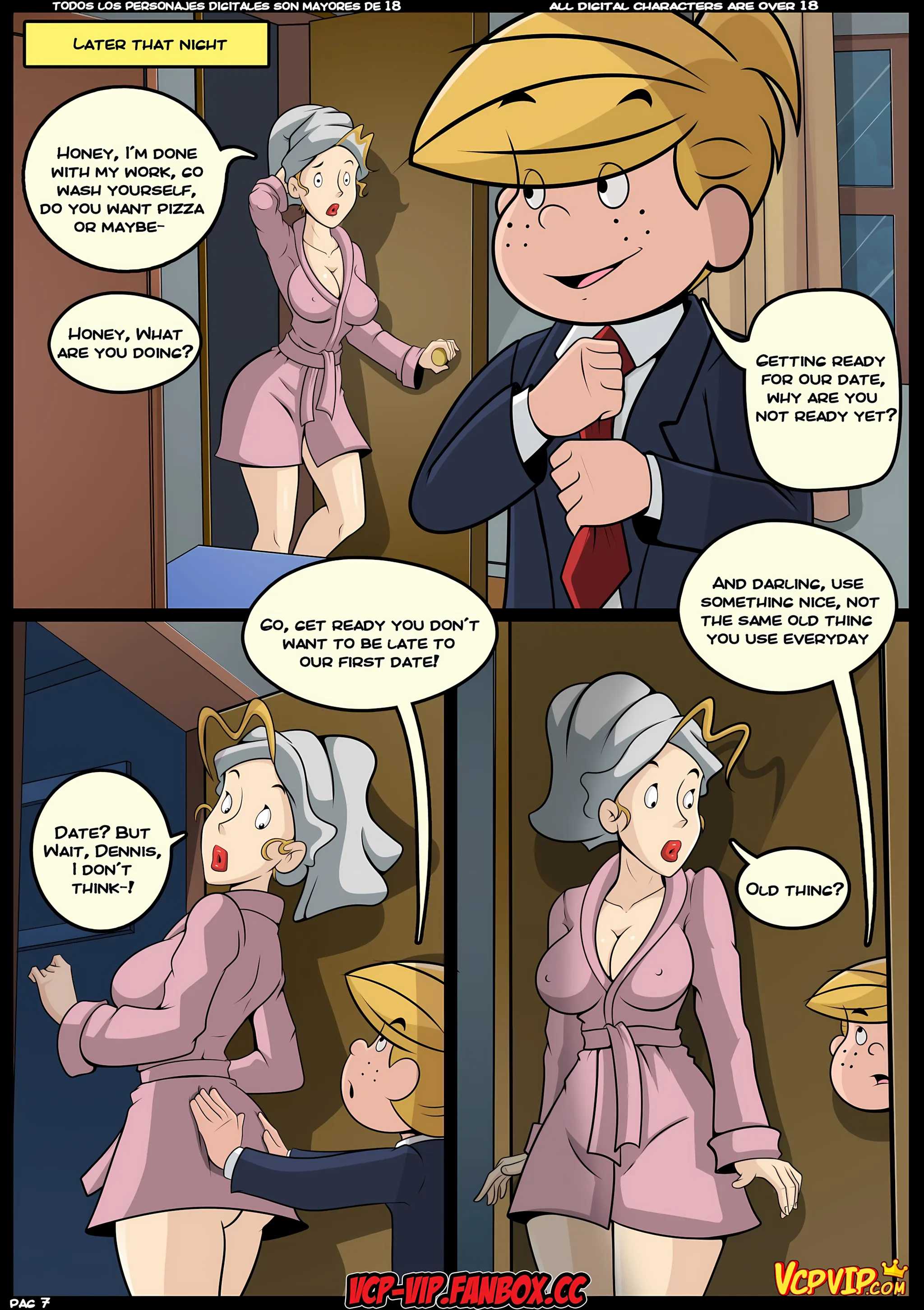 MILF Catcher’s [Croc], 4 . MILF Catcher's - Chapter 4 (Dennis the Menace), page 8 of 41