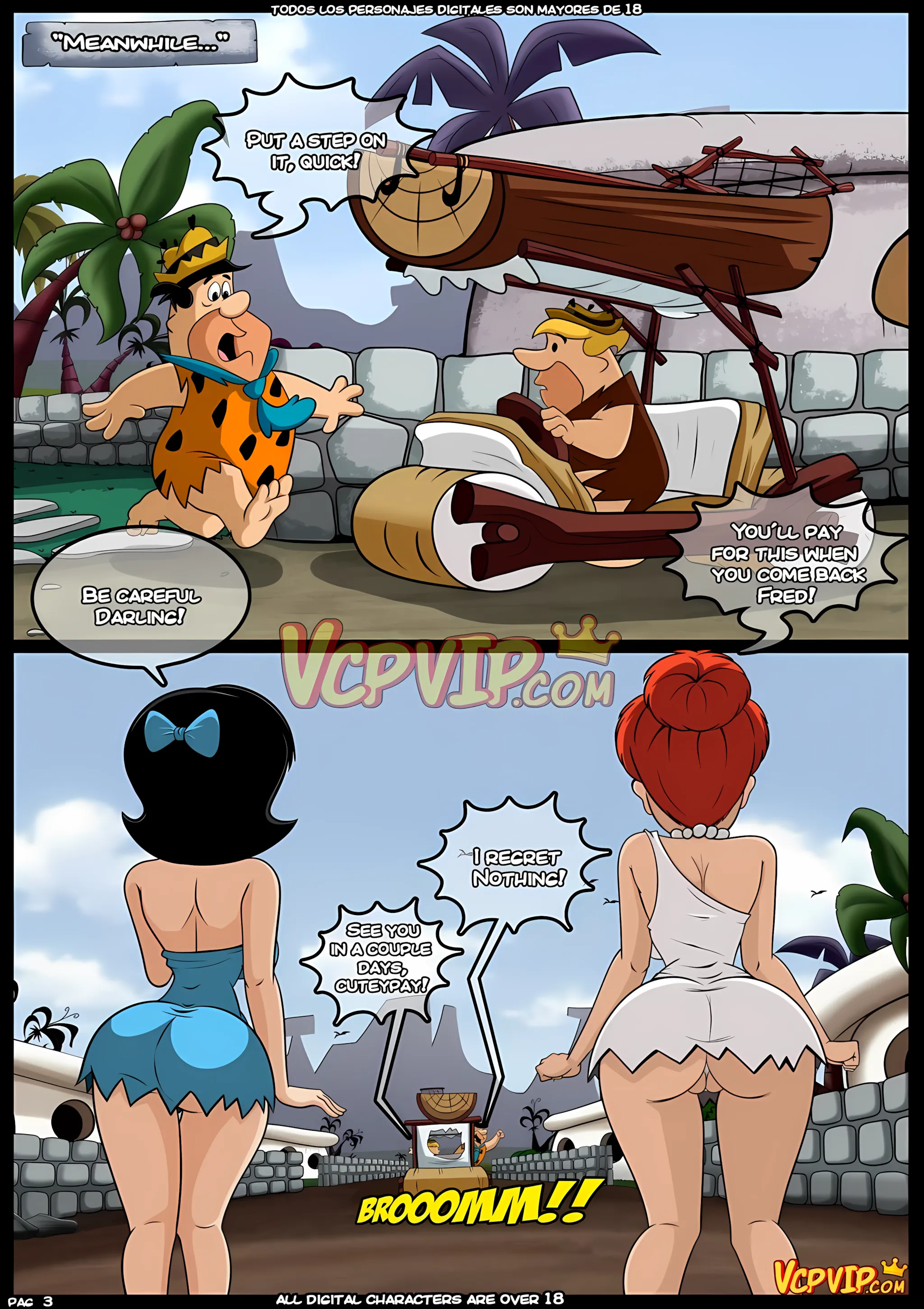 MILF Catcher’s [Croc], 3 . MILF Catcher's - Chapter 3 (The Flintstones), page 4 of 31