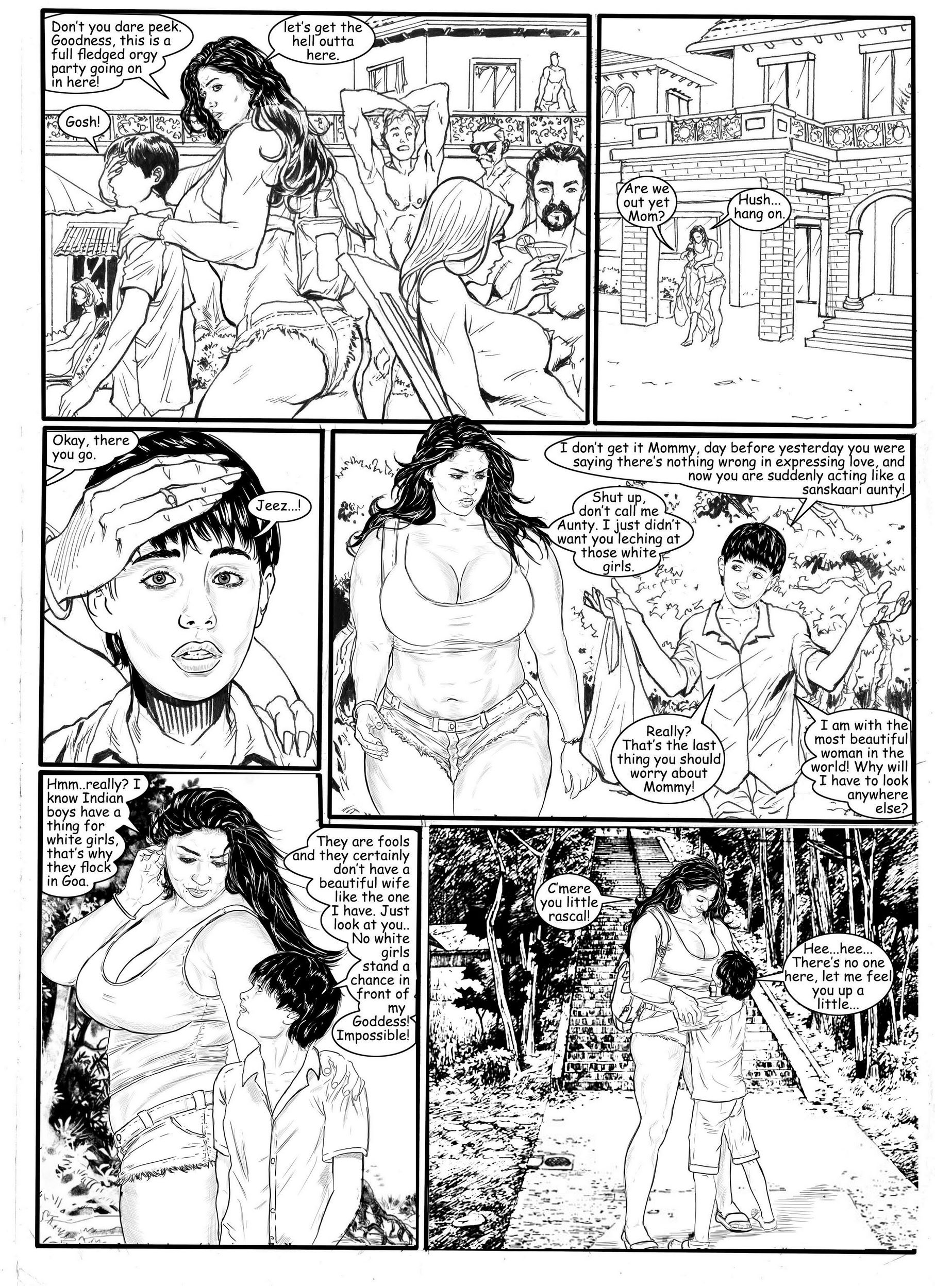 Motherhood – A Tale Of Love [Amarsroshta], 7.3 . Honeymoon In Goa - 3.1, page 16 of 51
