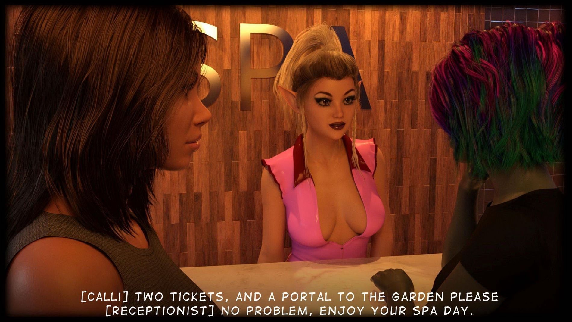 Muse – A Fantasyland Story [Sexy3DComics | Gonzo], Muse – A Fantasyland Story 4, page 106 of 226