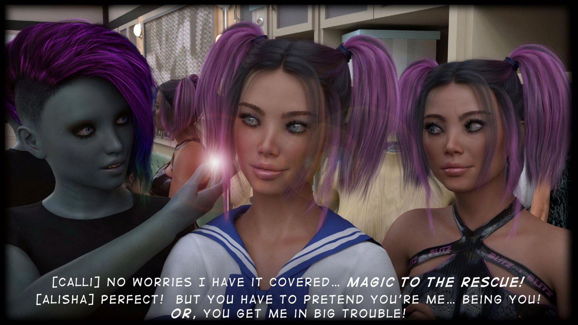 Muse – A Fantasyland Story [Sexy3DComics | Gonzo], Muse – A Fantasyland Story 4, page 45 of 226
