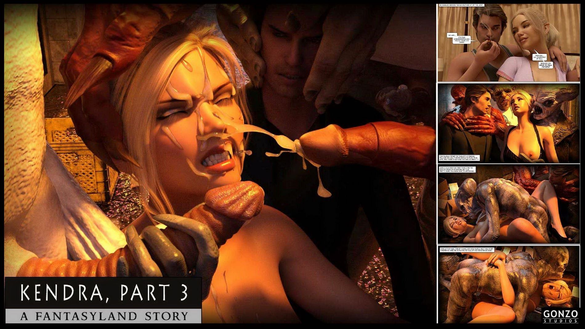 Muse – A Fantasyland Story [Sexy3DComics | Gonzo], Muse – A Fantasyland Story 3, page 244 of 246