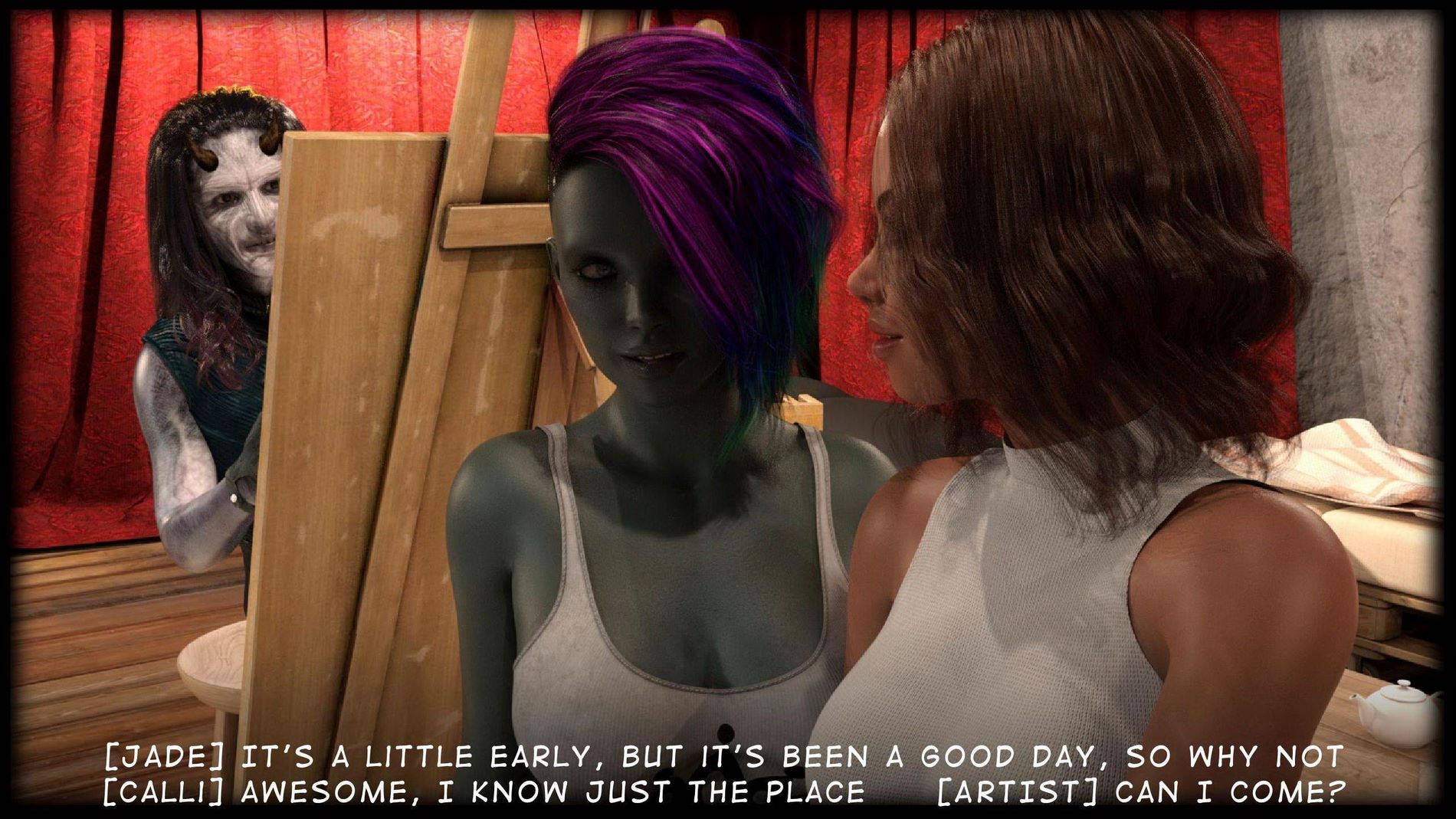 Muse – A Fantasyland Story [Sexy3DComics | Gonzo], Muse – A Fantasyland Story 3, page 45 of 246