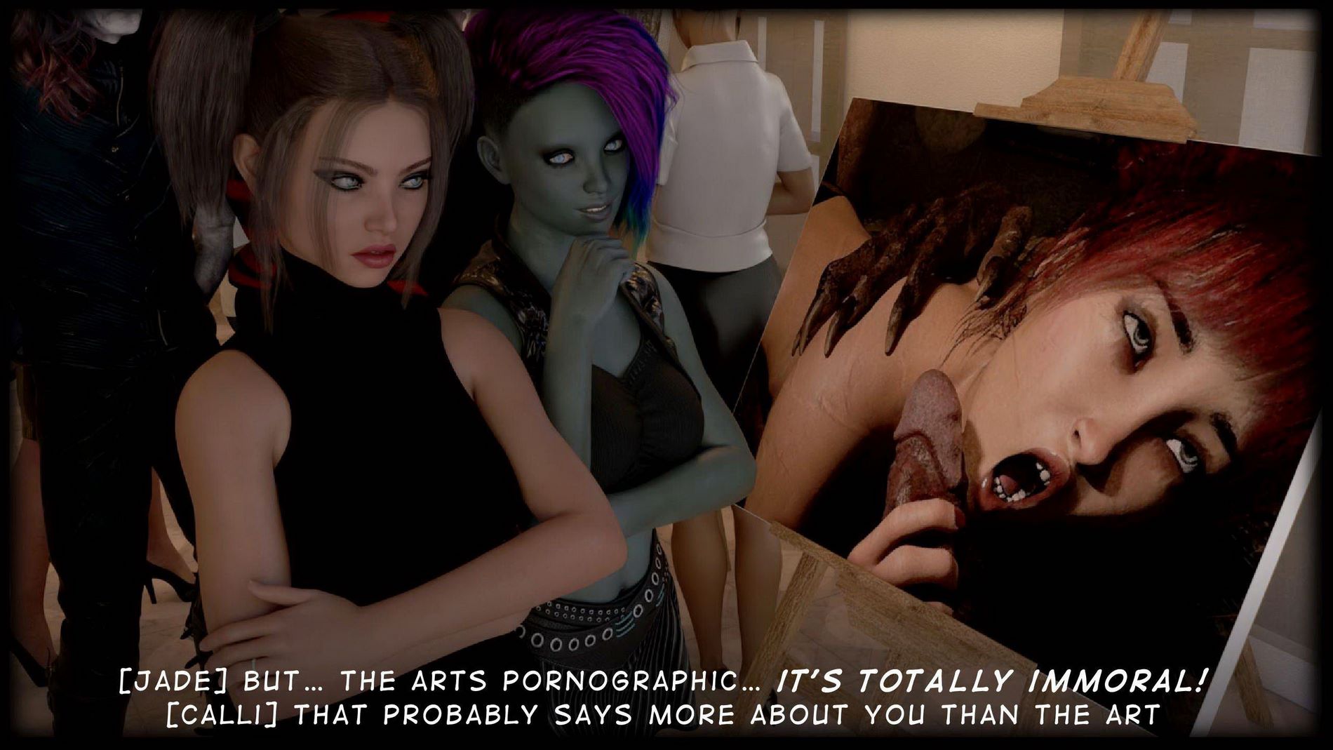 Muse – A Fantasyland Story [Sexy3DComics | Gonzo], Muse – A Fantasyland Story 2, page 129 of 257