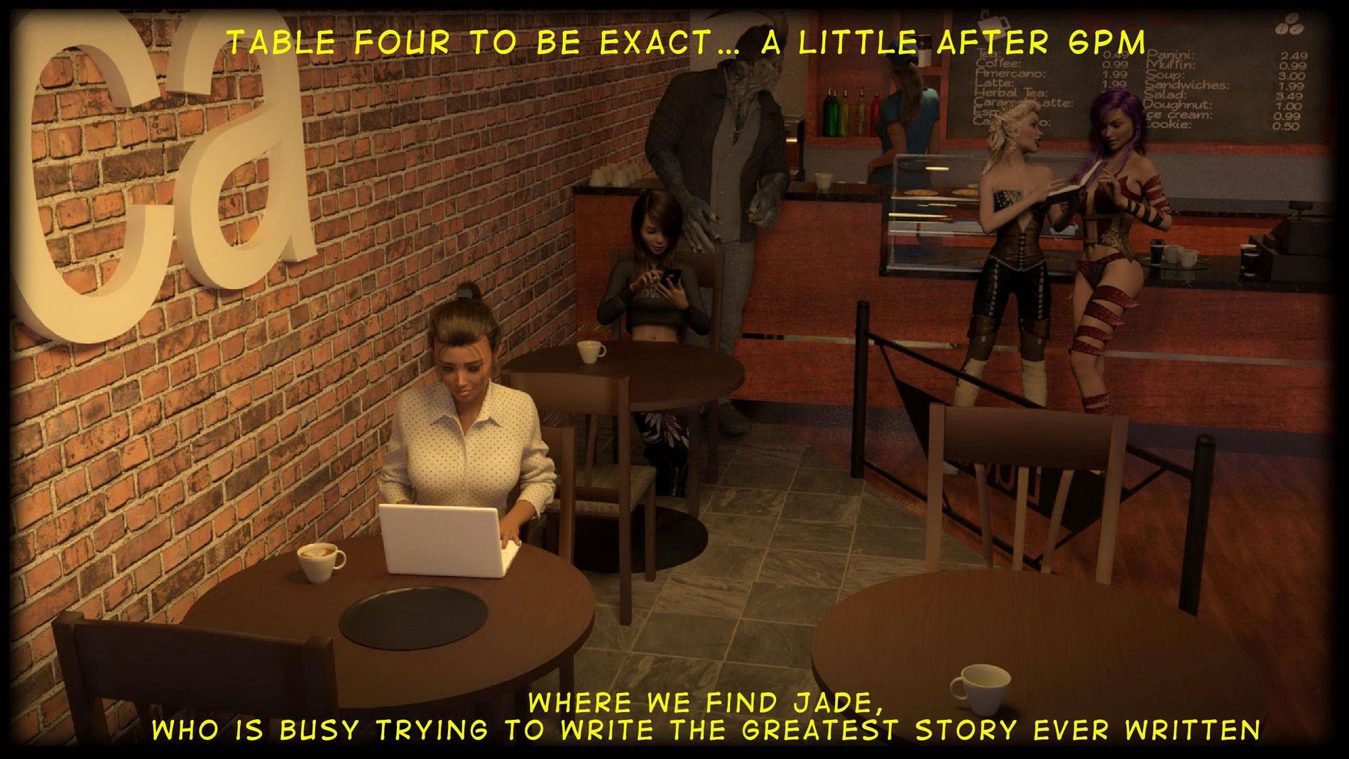 Muse – A Fantasyland Story [Sexy3DComics | Gonzo], Muse – A Fantasyland Story 1, page 4 of 150