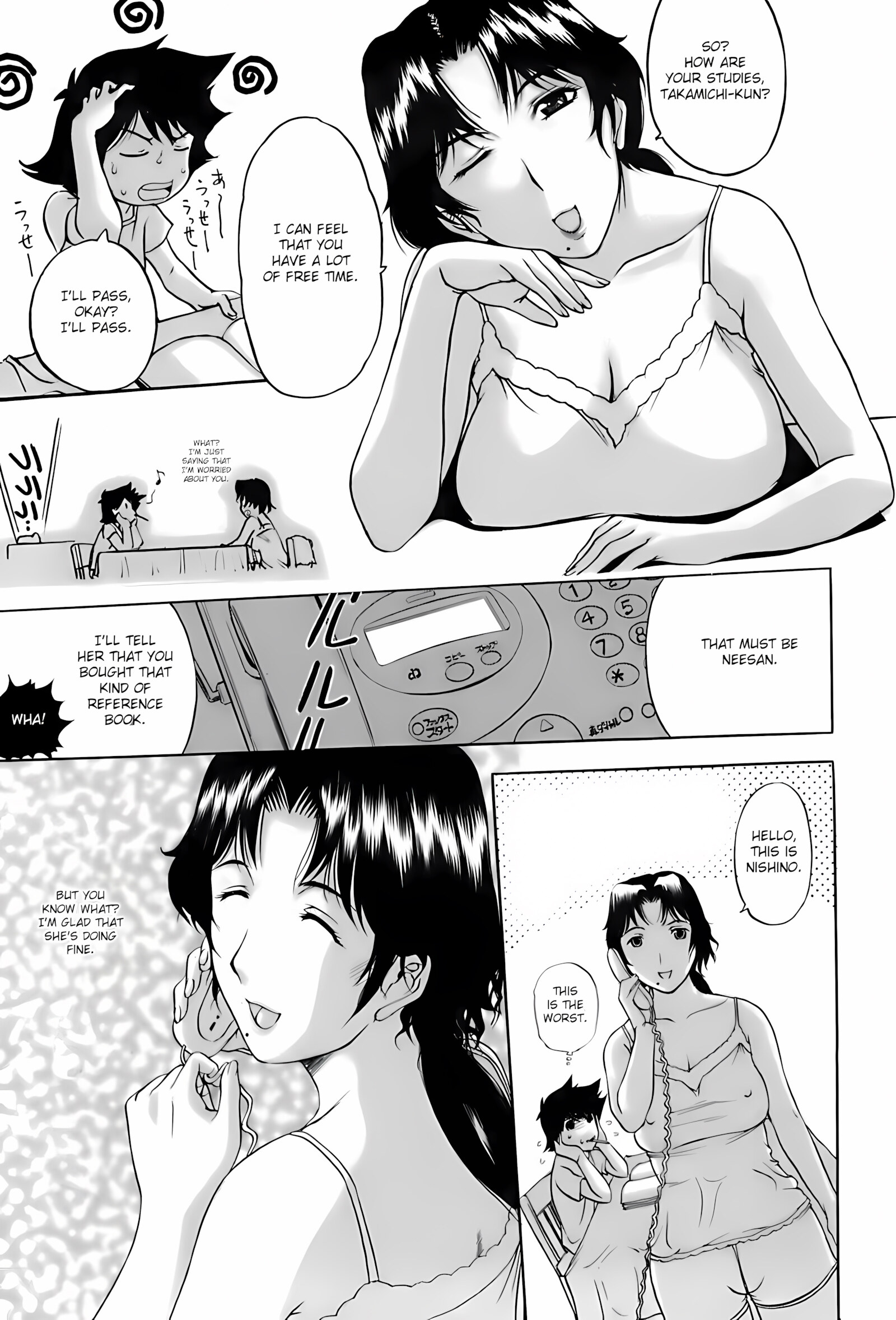 My Aunt and Mom [Kusatsu Terunyo], My Aunt and Mom, page 137 of 193